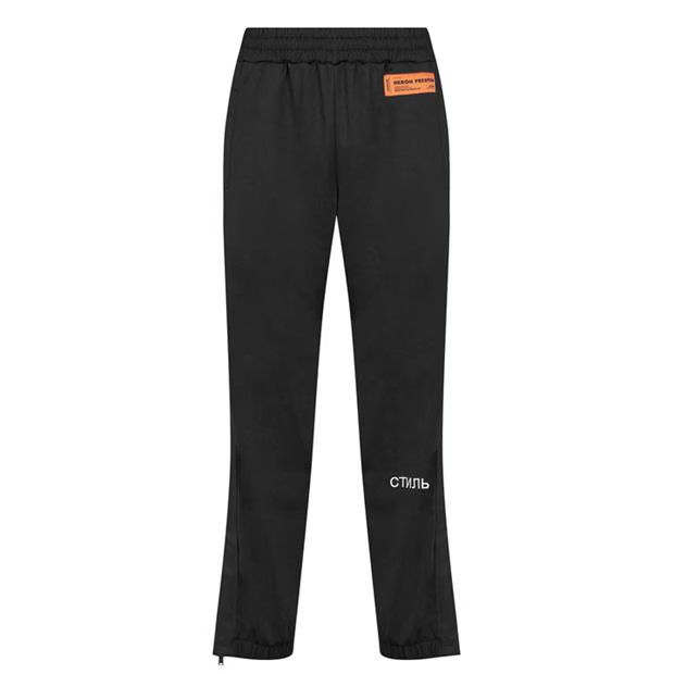 image of Heron Preston O1G2R1Mq0524 Tape Tack Sweatpants & Joggers In Black, Men's (Size 32)