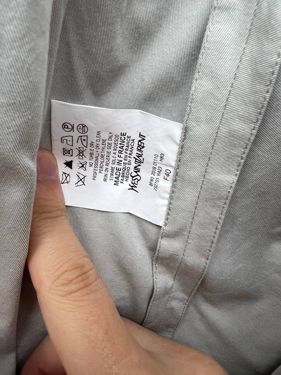 Saint Laurent Paris Yves Saint Laurent Cloaks anf capes Jacket Size M / US 6-8 / IT 42-44 - 7 Thumbnail