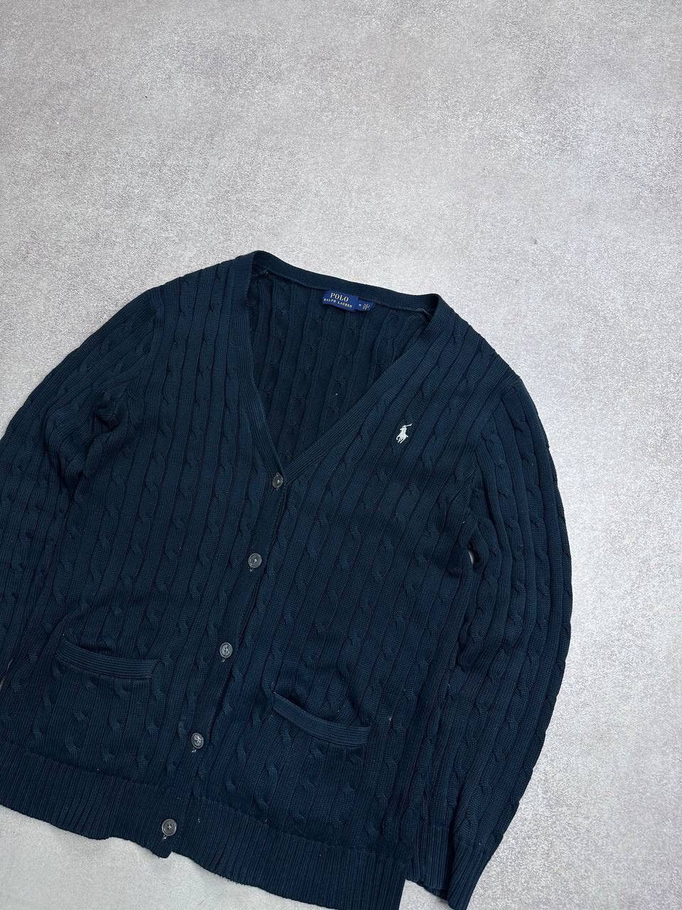 Polo Ralph Lauren Vintage Polo Ralph Lauren Cabble Knit RRL Cardigan Rare M Size US M / EU 48-50 / 2 - 2 Thumbnail