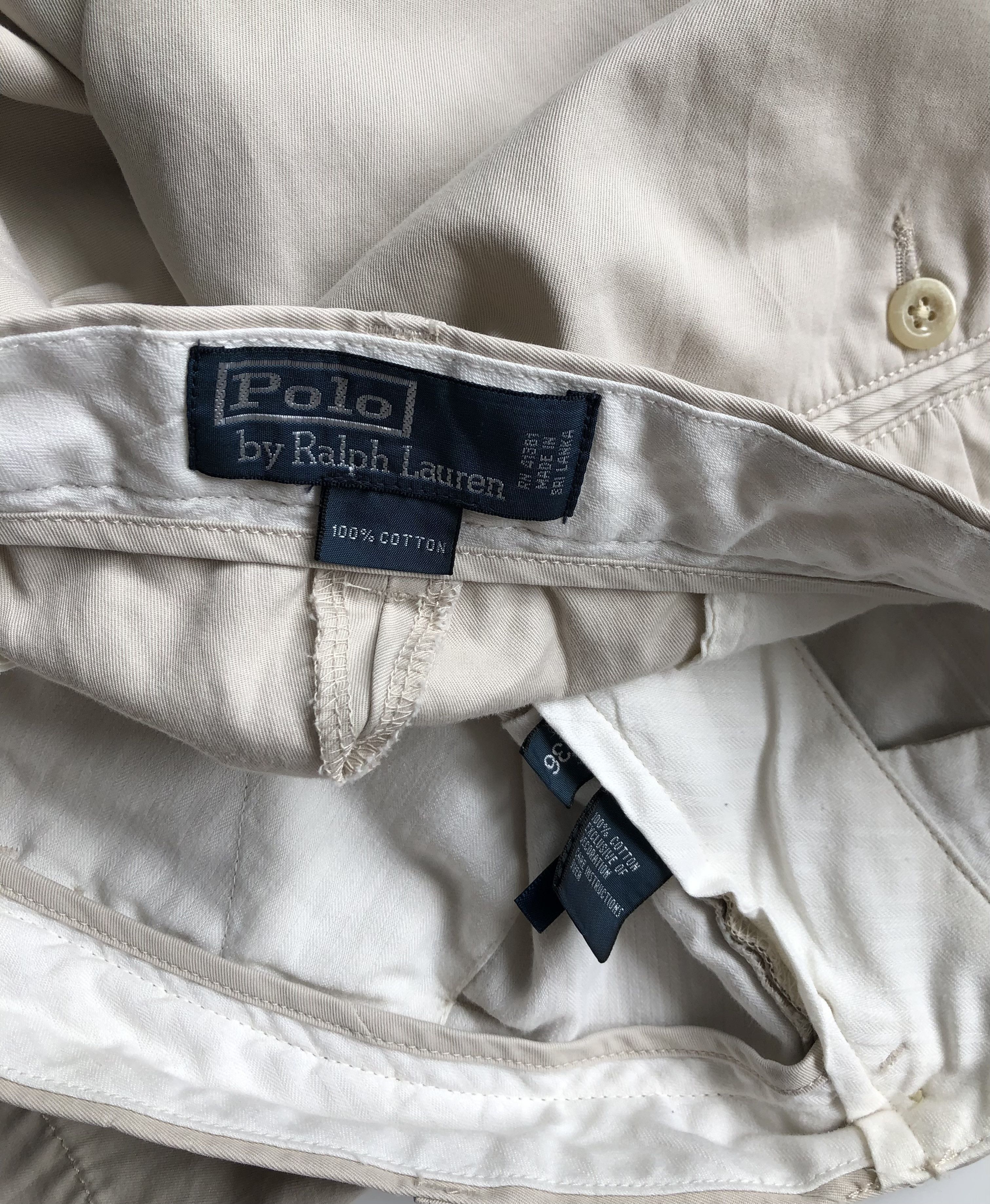 Polo Ralph Lauren Polo by Ralph Lauren Vintage Chino Shorts Size US 36 / EU 52 - 5 Thumbnail