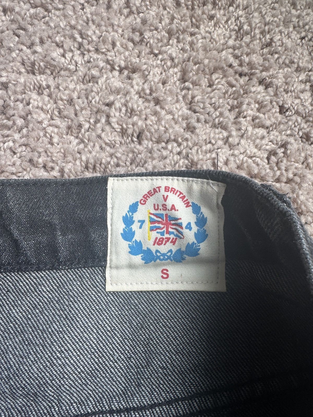 74 Is War SeventyFour Is War Patch Denim Size US 30 / EU 46 - 4 Thumbnail