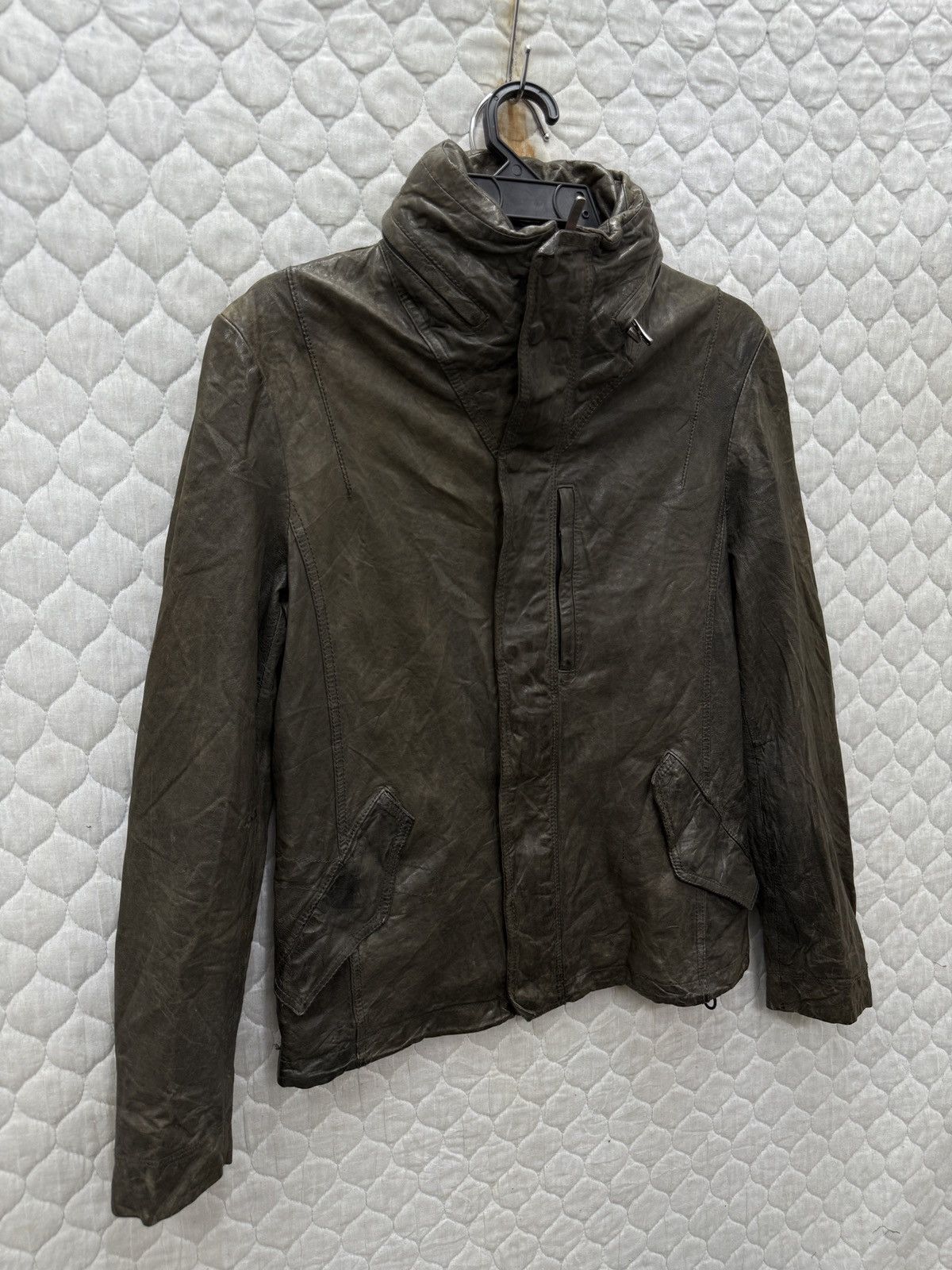 Solid Homme 🔥🔥🔥ARCHIVE SOLID HOMME WOOYOUNGMI BONO LEATHER JACKET Size US S / EU 44-46 / 1 - 2 Thumbnail