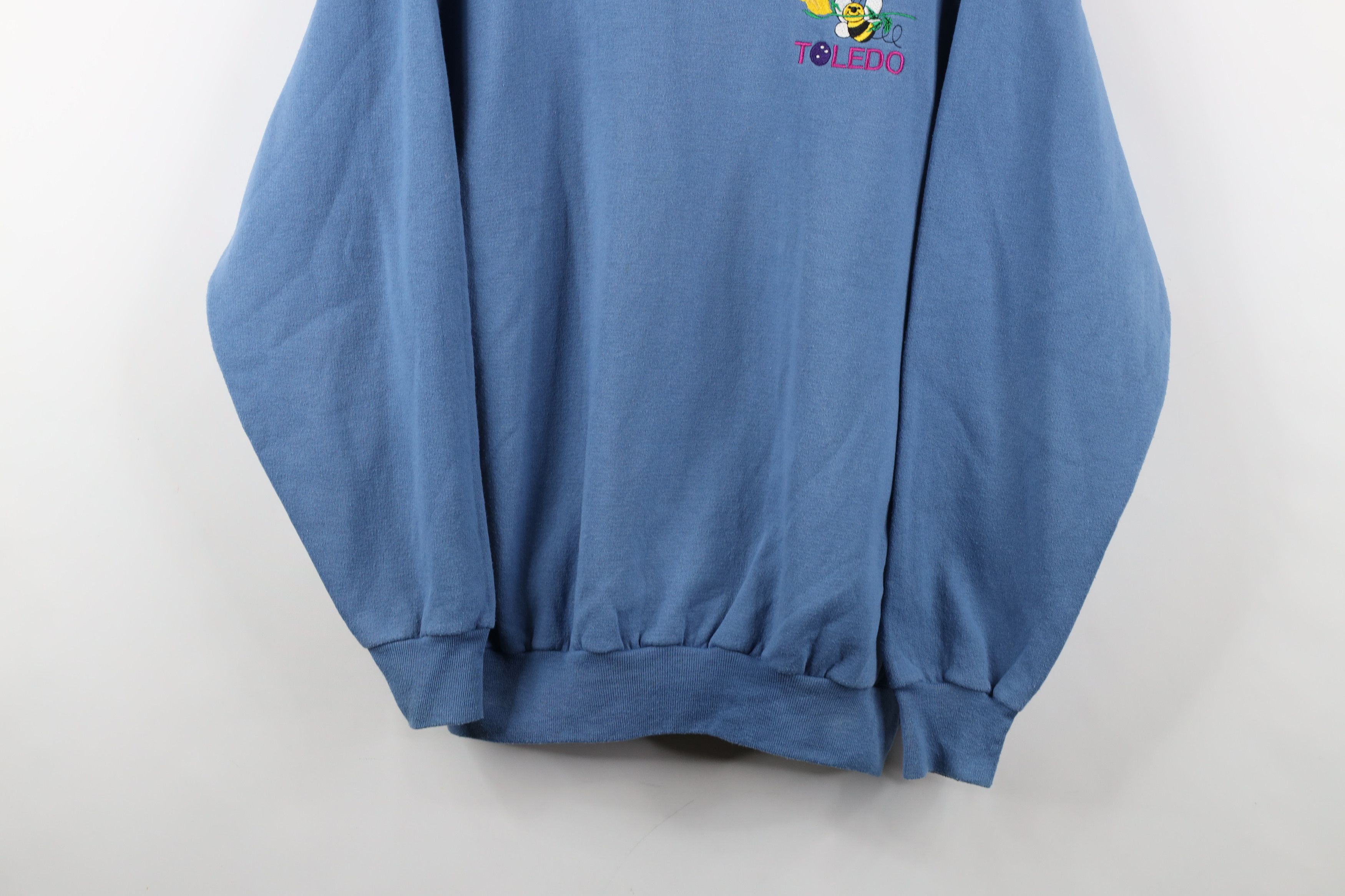 Vintage Vintage 90s Streetwear Spell Toledo Bee Bowling Sweatshirt Size M / US 6-8 / IT 42-44 - 3 Thumbnail
