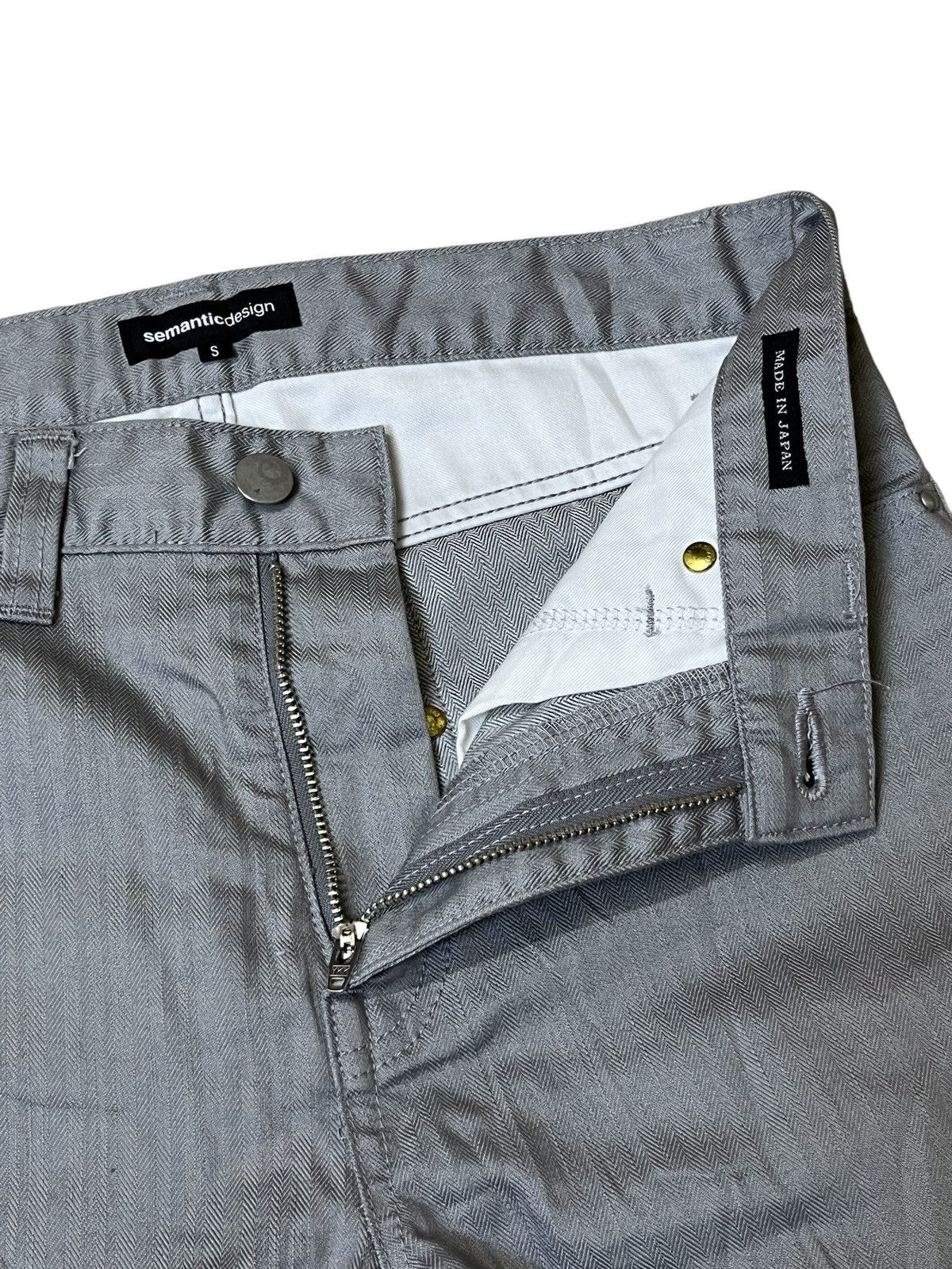 semanticdesign ARCHIVE JAPANESE BRAND SEMANTIC DESIGN SKINNY FIT JEANS Size US 29 - 9 Thumbnail