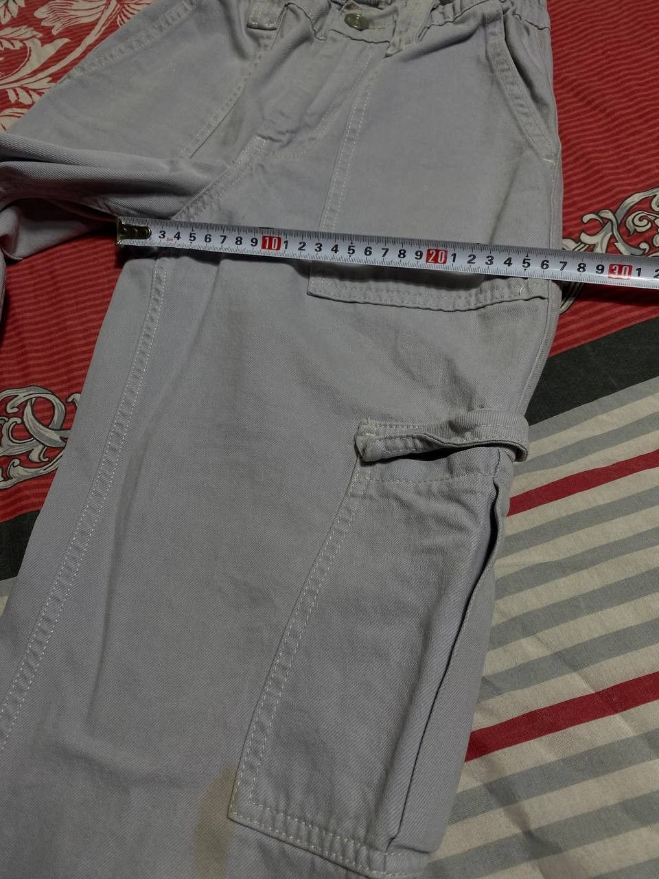 Japanese Brand Crazy Crash Dirty Baggy Faded Jean Japan Avant Garde Style Size US 32 / EU 48 - 17 Thumbnail