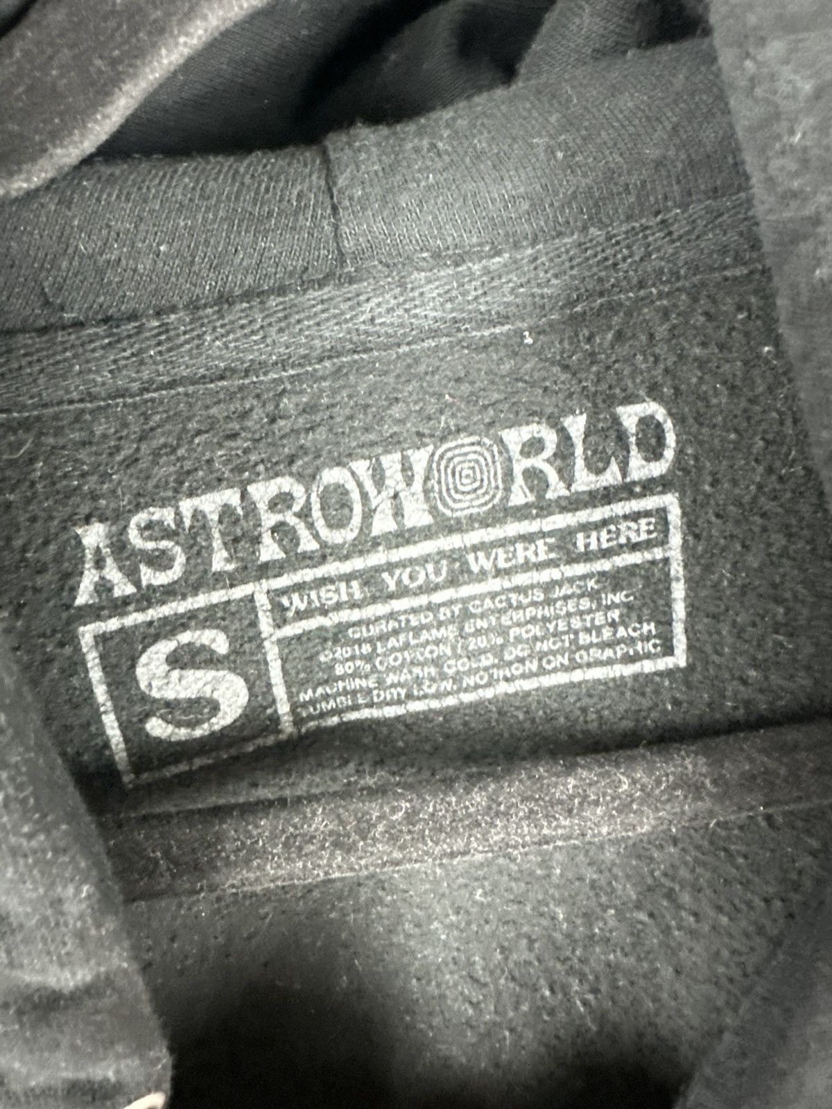 Travis Scott Travis Scott Astroworld Logo Hoodie Size Small Size US S / EU 44-46 / 1 - 5 Thumbnail
