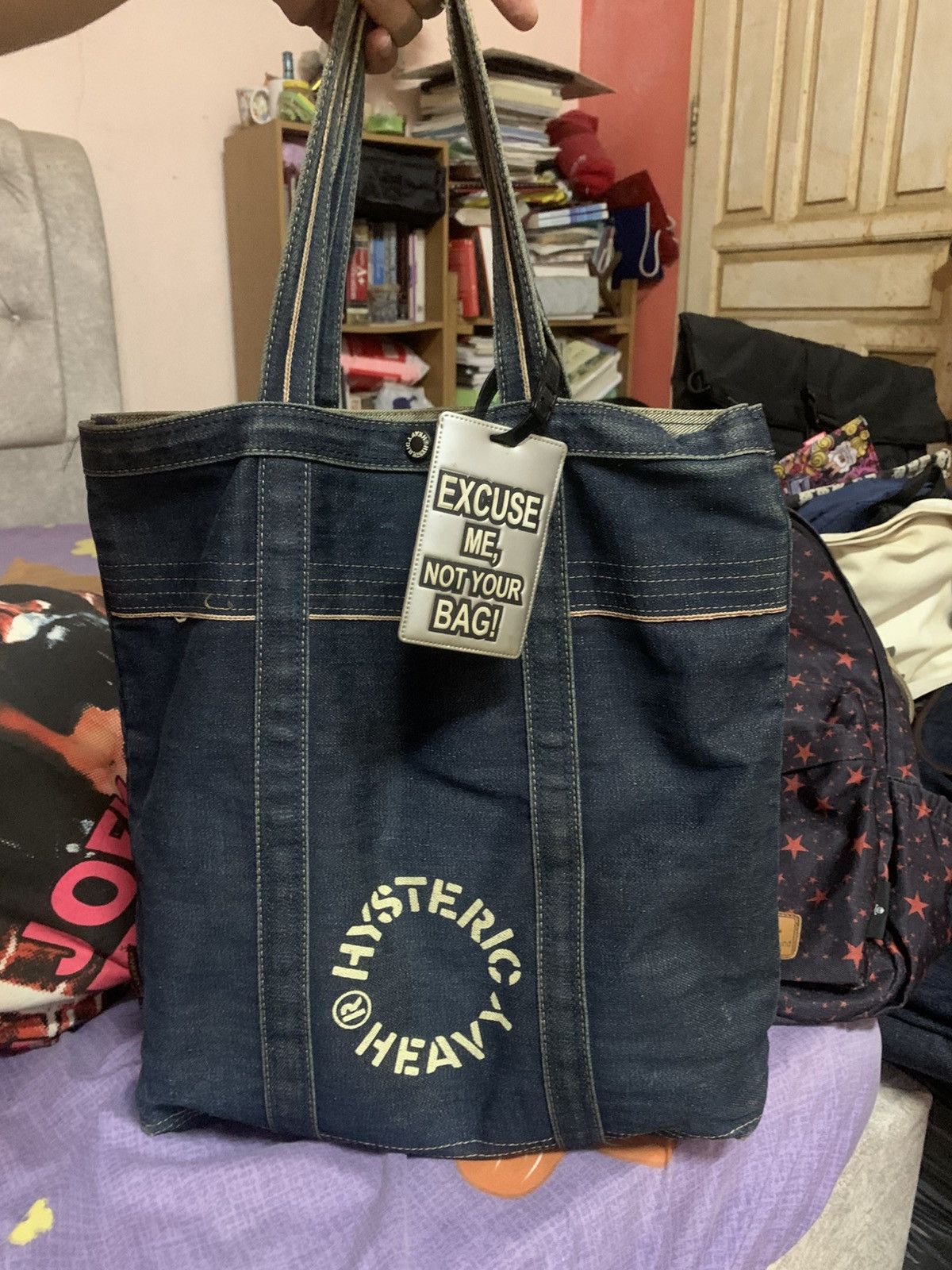 Hysteric Glamour Rare item Hysteric Glamour raw denim heavy Selvedge Size ONE SIZE - 13 Thumbnail