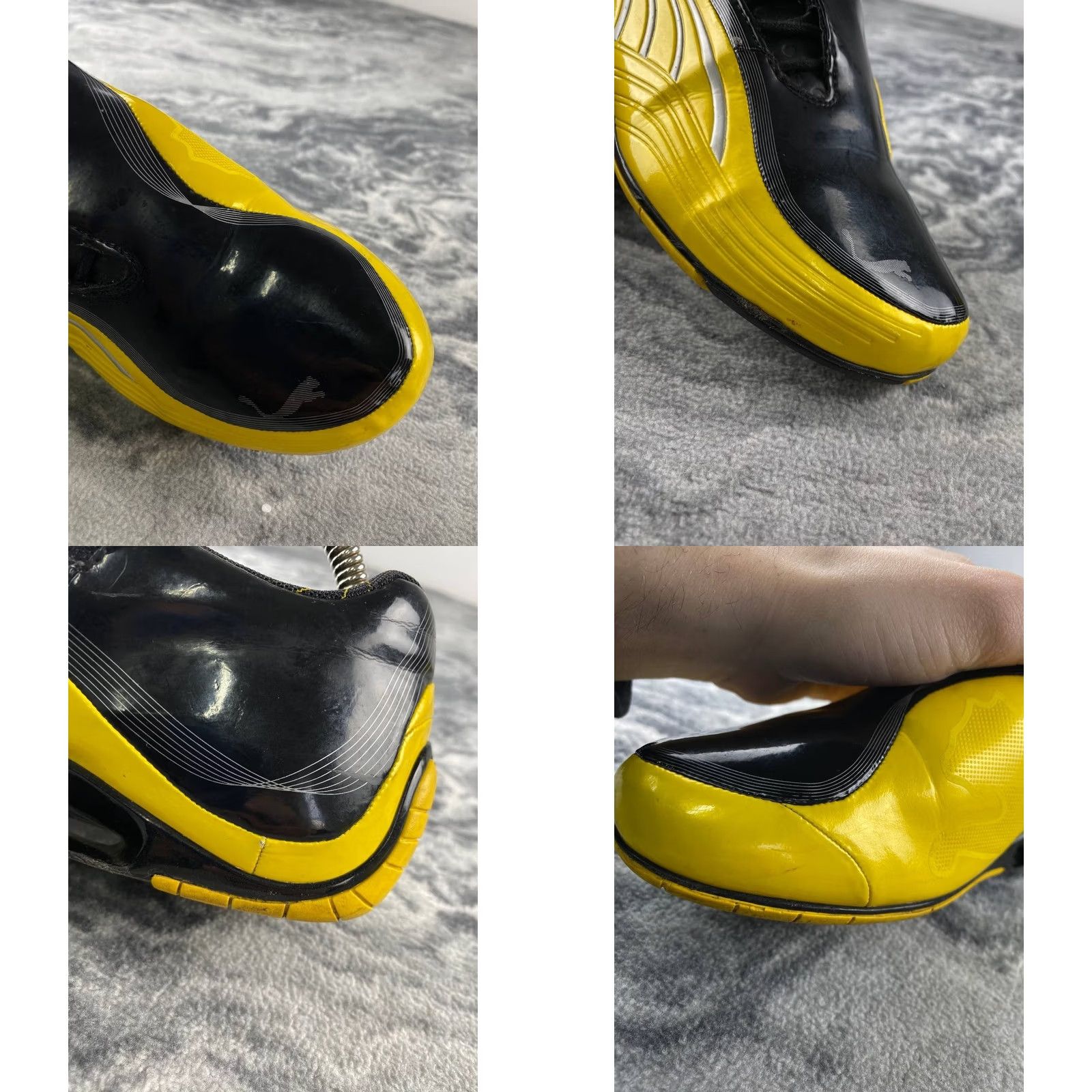 Puma PUMA Scuderia Ferrari Speedcat Motorsport Shoes Men 42 Yellow Rubber Lace Up Casual Sneaker M Size 42 Size US 10 / EU 43 - 8 Thumbnail