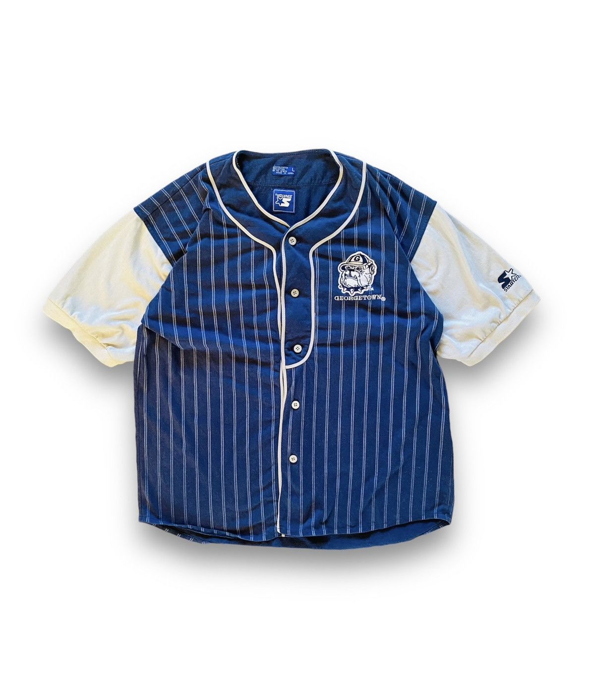 Starter Starter Georgetown Hoyas Vintage Cotton Baseball Tee Men’s Size US L / EU 52-54 / 3 - 1 Thumbnail