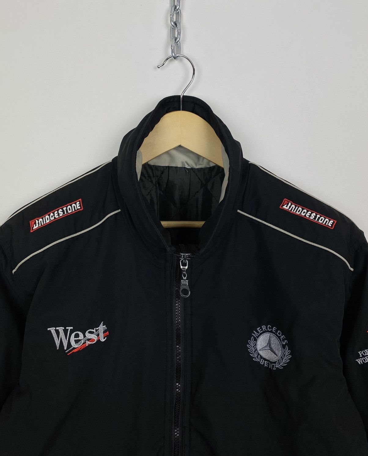 Mercedes-Benz Vintage Mercedes-Benz West Racing Jacket Formula Uno Team Size US S / EU 44-46 / 1 - 2 Thumbnail