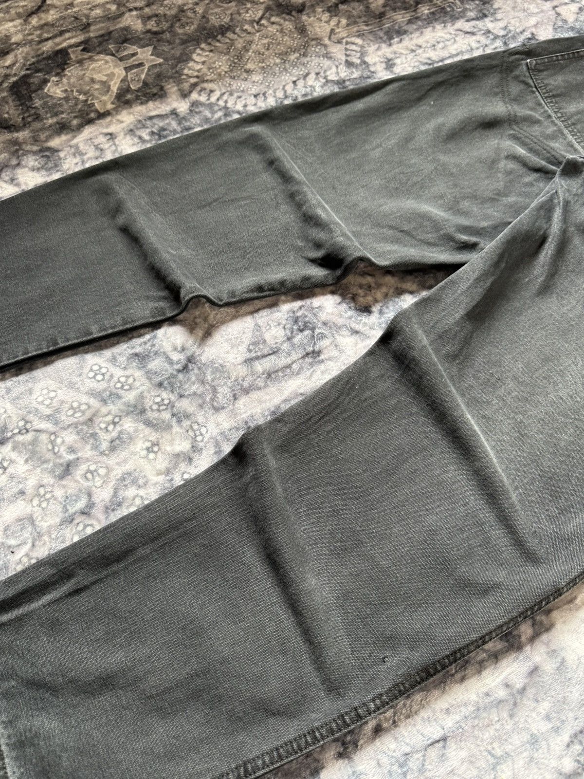 Billabong × Quiksilver × Vintage Vintage 80s 90s Quiksilver Black Faded Baker Denim Pants Size US 29 - 14 Thumbnail