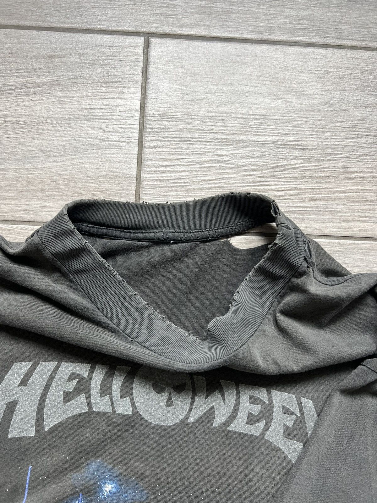 Band Tees HELLOWEEN Vintage T-shirt Master Ring World Tour 94/95 LIVE Size US M / EU 48-50 / 2 - 16 Thumbnail