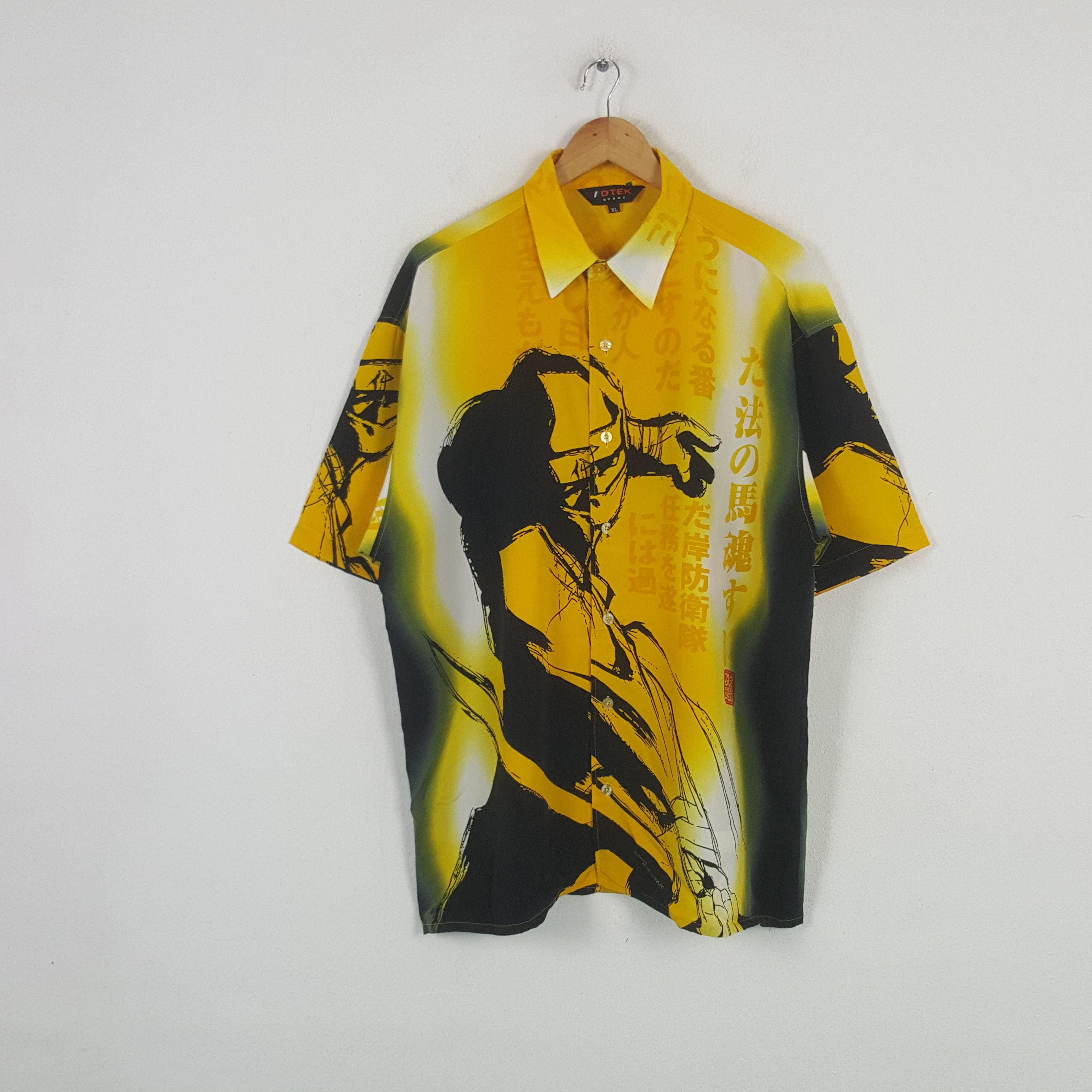 Anime Vintage Japanese Anime Ninja Naruto Art Shirt Button Up 31 Size US XXL / EU 58 / 5 - 1 Thumbnail