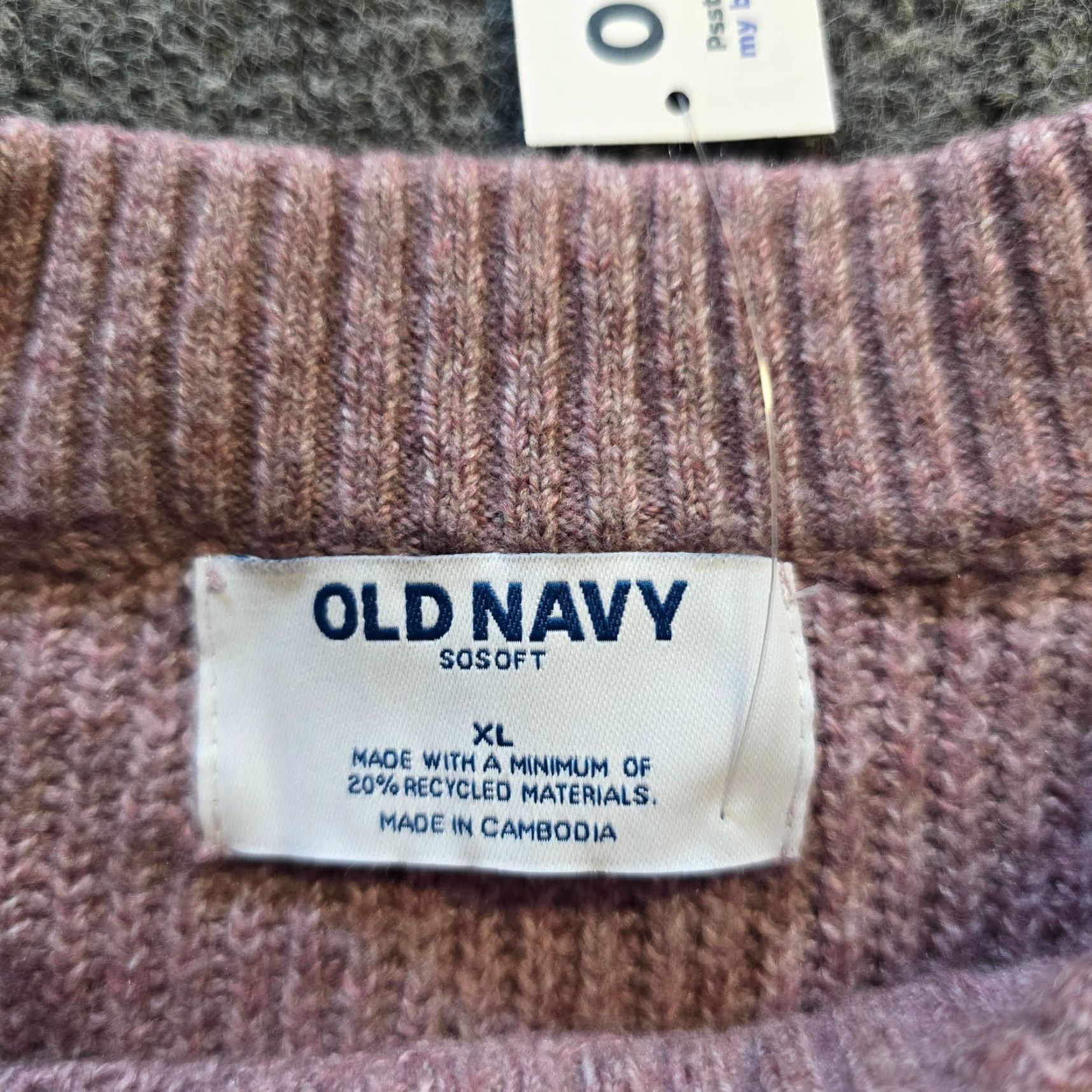 Old Navy Old Navy Sweater Womens XL Pink So Soft Knit High Neck Long Sleeve Casual Pullover Stretch Knit Size XL / US 12-14 / IT 48-50 - 4 Thumbnail