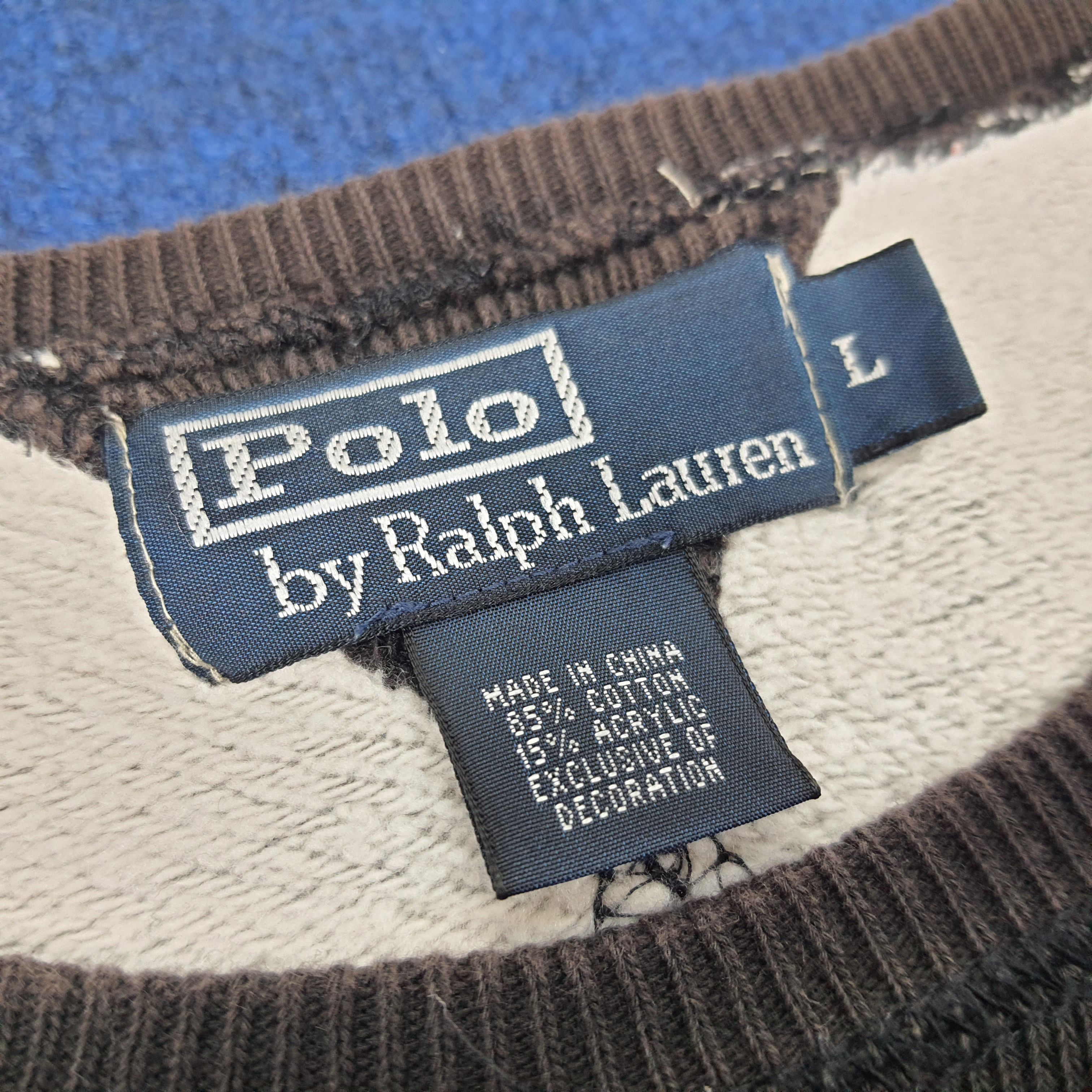 Polo Ralph Lauren × Vintage Vintage POLO by Ralph Lauren Raglan T-shirts Size US L / EU 52-54 / 3 - 5 Thumbnail