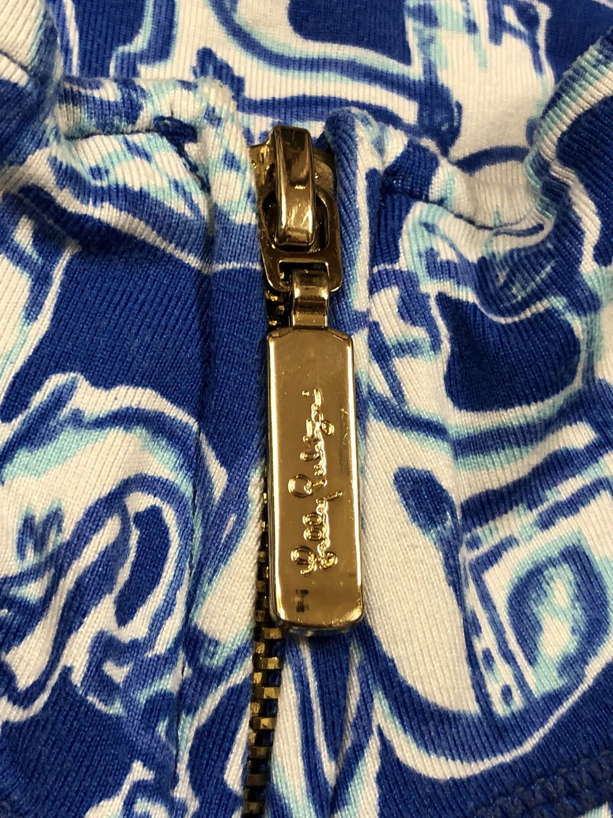 Lilly Pulitzer Lilly Pulitzer Jacket Elephant Print Luxletic Athletic Zip Size XS / US 0-2 / IT 36-38 - 6 Thumbnail