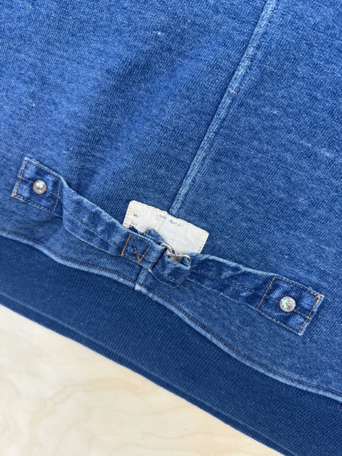 Kapital Kountry Kountry | Kapital | Indigo Crew Neck Sweatshirt | (5) XL Size US XL / EU 56 / 4 - 9 Thumbnail