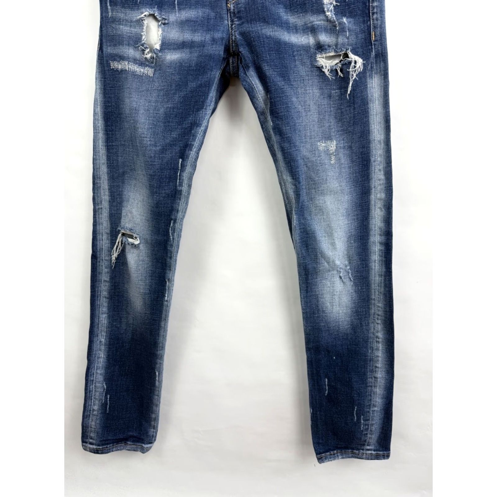 Dsquared2 Dsquared2 Jeans Made In Italy Rare Retro Hype Y2K Jeans Men 44 Blue Vintage Size US 44 / EU 60 - 5 Thumbnail