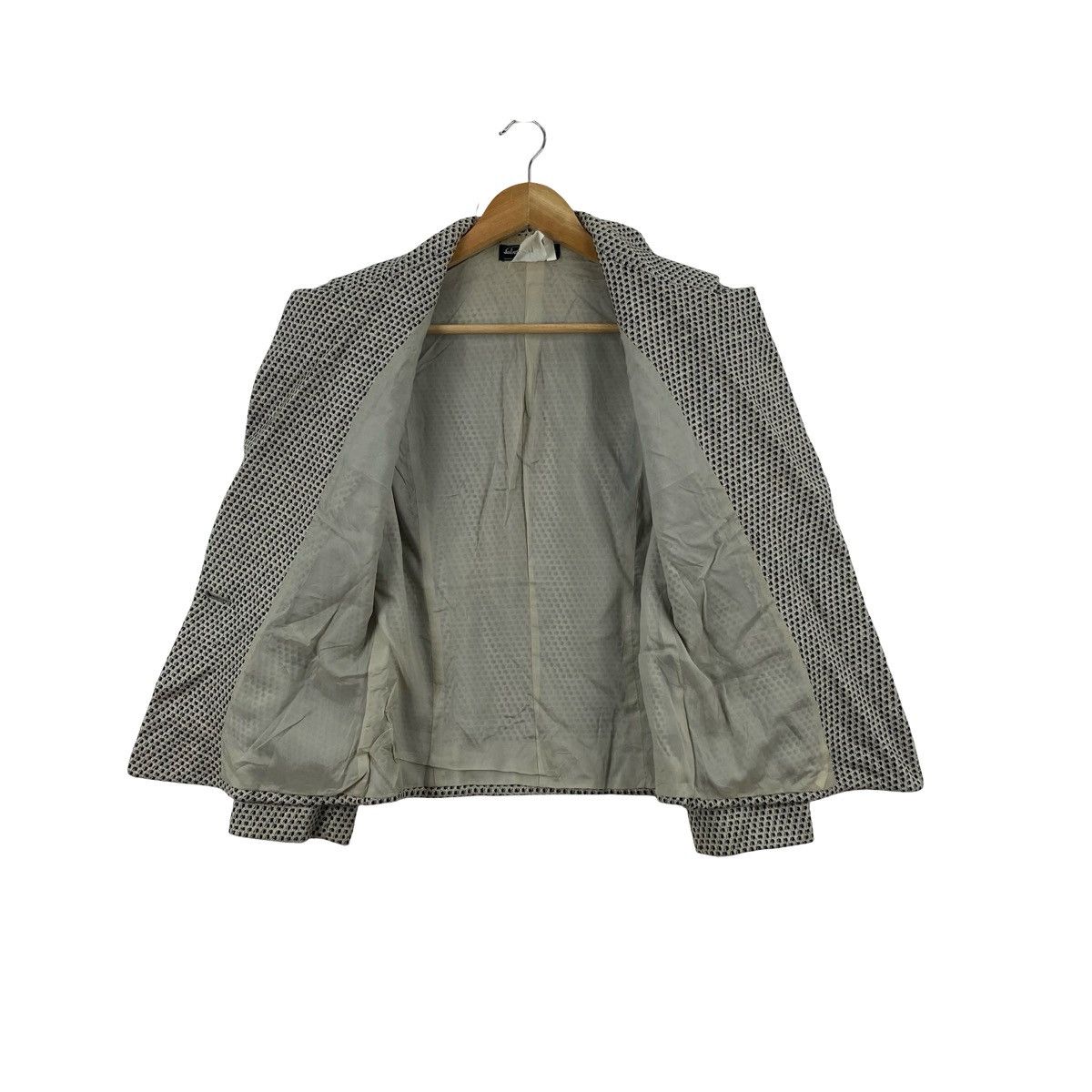 Salvatore Ferragamo Vintage SALVATORE FERRAGAMO Tweed Blazer Jacket Size S / US 4 / IT 40 - 8 Thumbnail