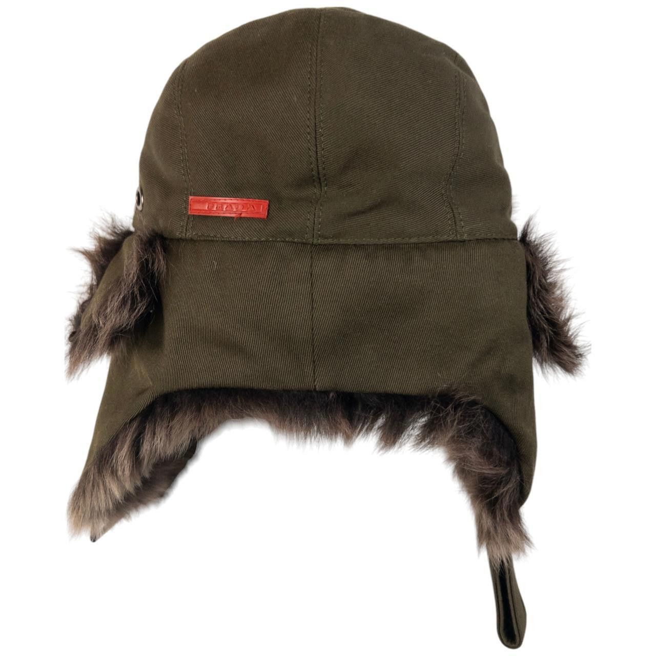 Prada Vintage Prada Sport Fur Trapper Hat Size L Size ONE SIZE - 3 Thumbnail