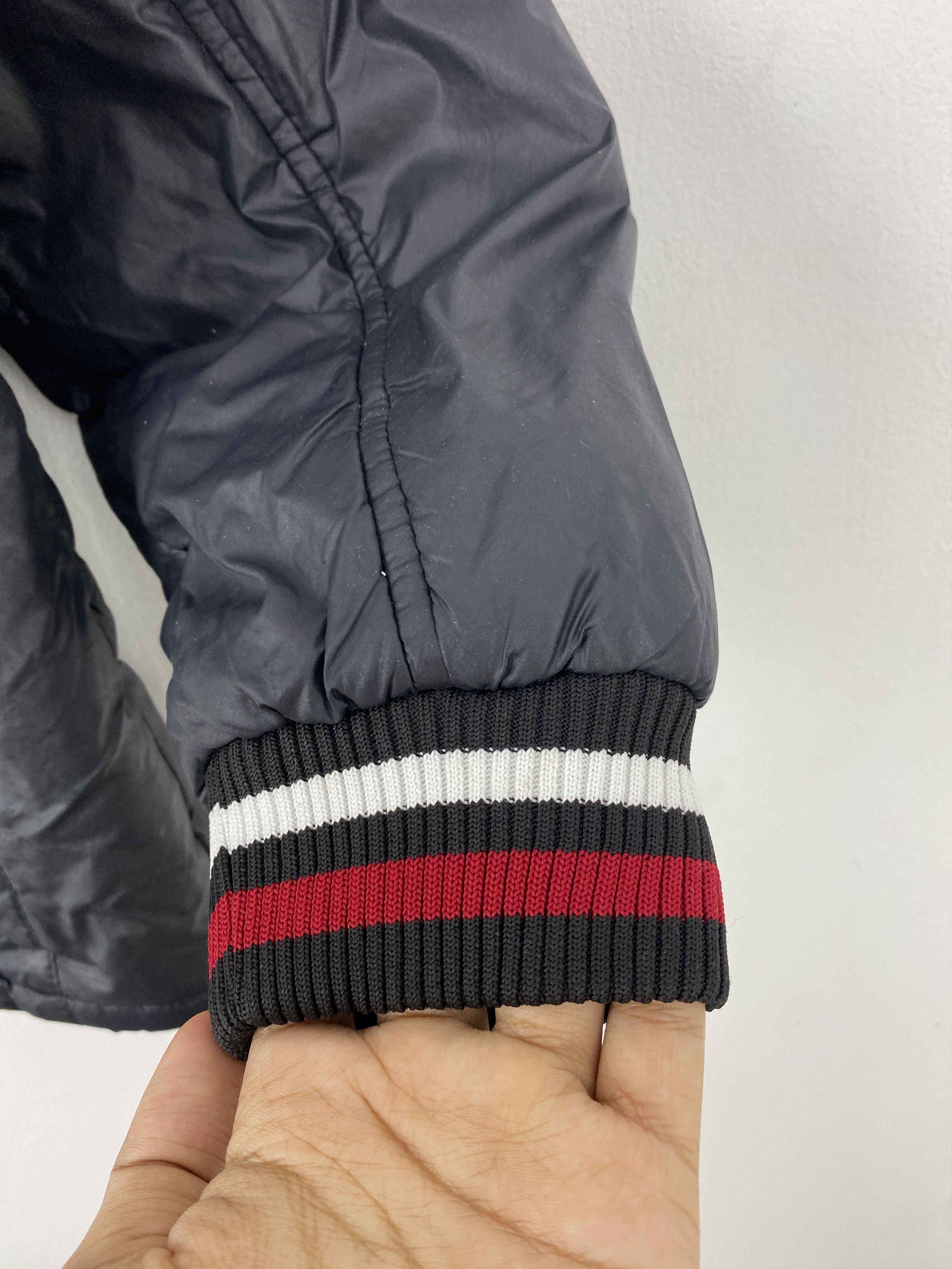 Japanese Brand Vintage Japanese Brand Spell Out Bomber Black Jacket JA0050 Size US S / EU 44-46 / 1 - 16 Thumbnail
