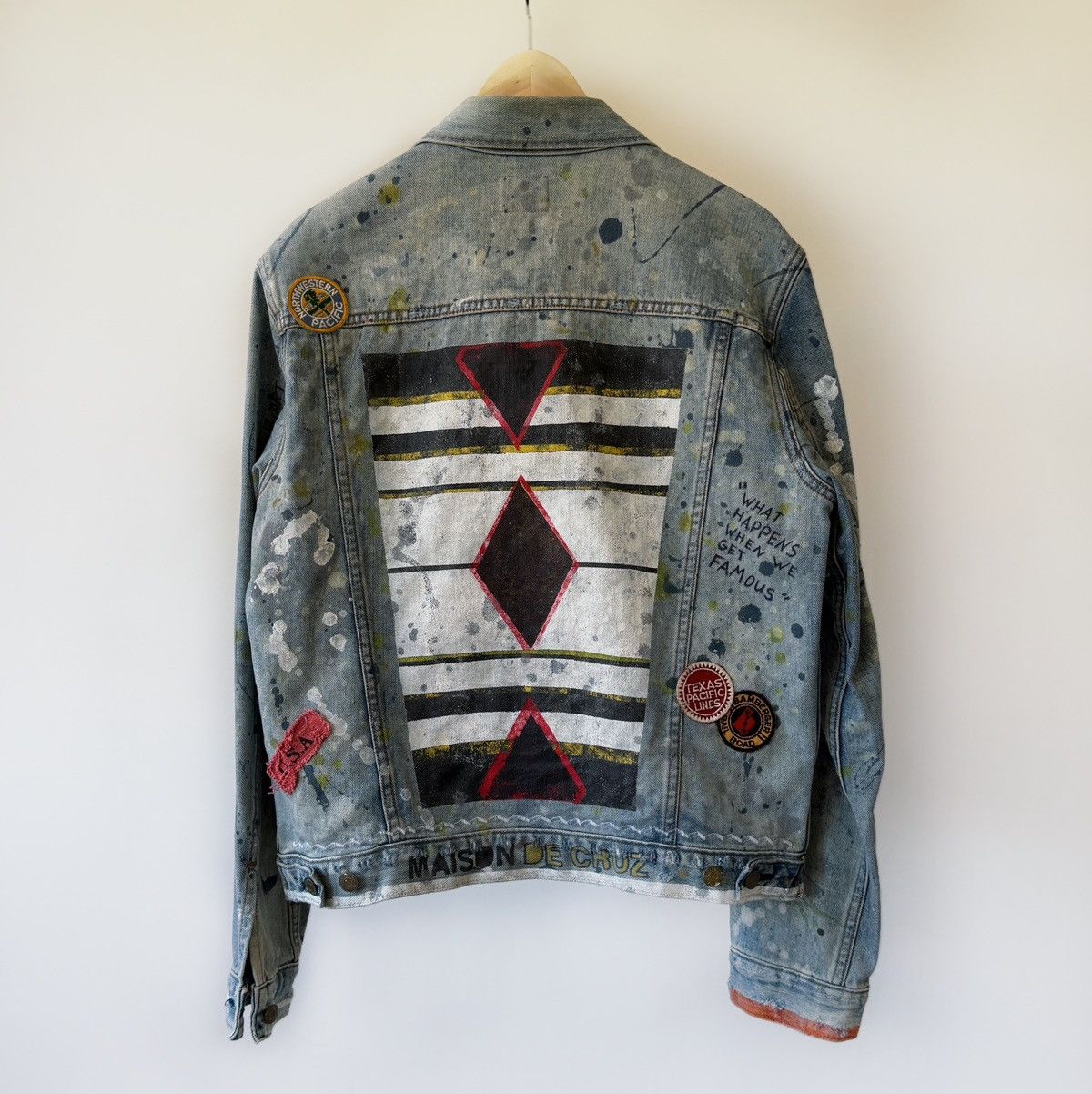 Gap GAP Artist-Customized Denim Jacket – Men’s M Size US M / EU 48-50 / 2 - 2 Thumbnail