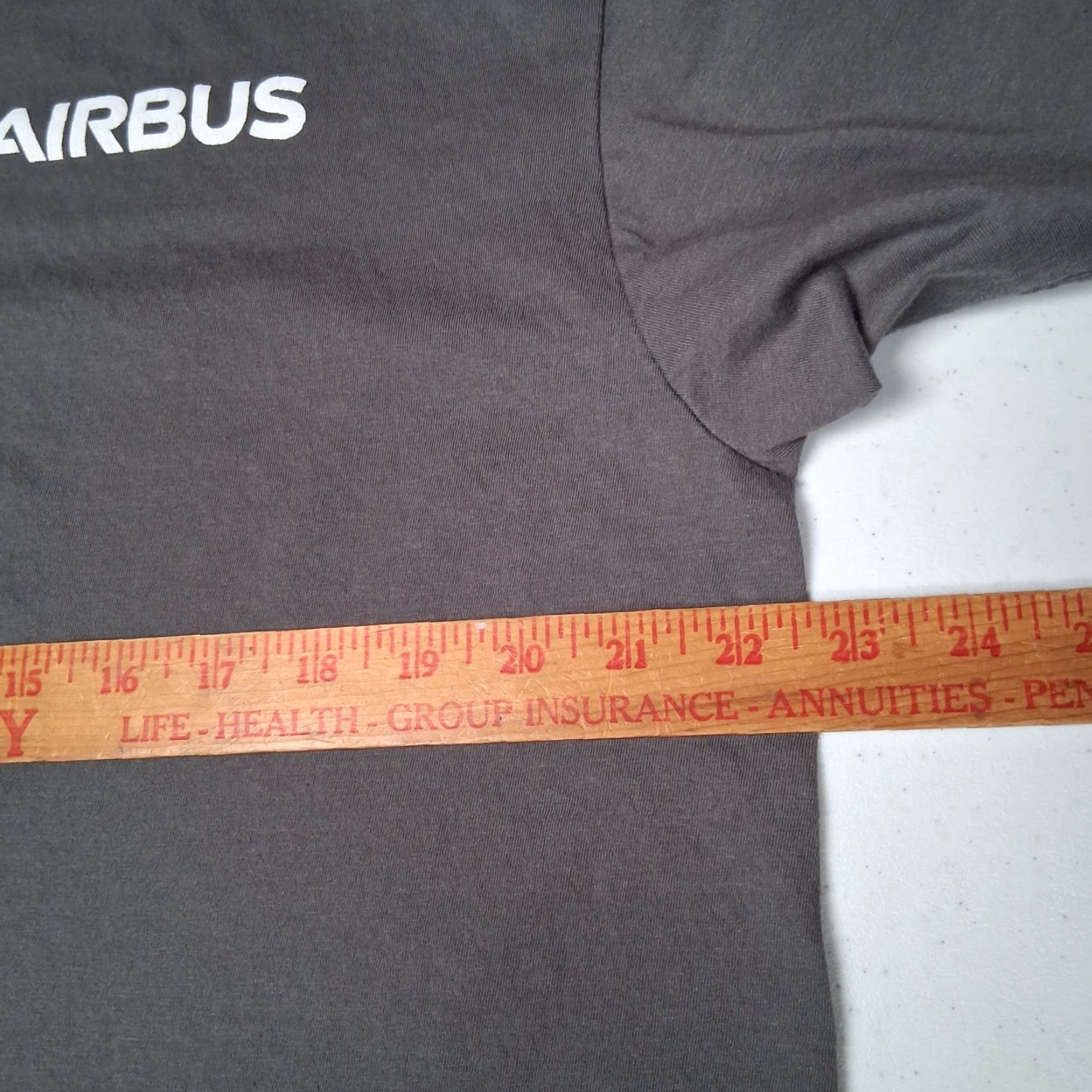 Gildan Airbus Helicopter Shirt Men XL Gray Short Sleeve Crew Neck Gildan T-Shirt Mechanic USA Blade Shop Aviation Chopper Graphic Size US XL / EU 56 / 4 - 5 Thumbnail