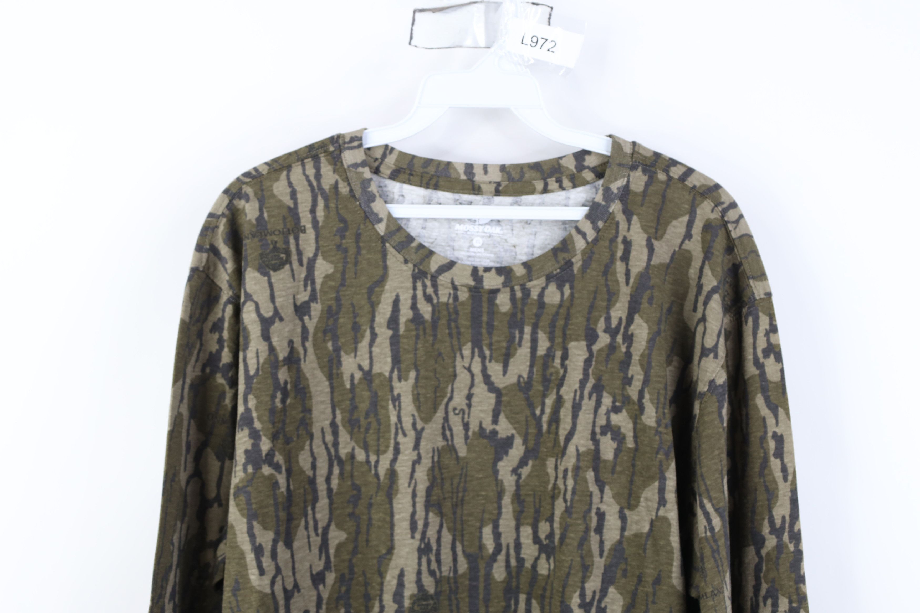 Vintage Deadstock Vintage Y2K Streetwear Mossy Long Sleeve T-Shirt Size US XL / EU 56 / 4 - 2 Thumbnail