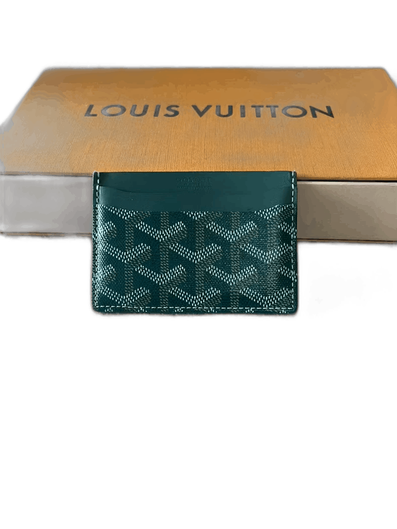 Goyard Goyard Card Holder Classic Style Green Size ONE SIZE - 1 Thumbnail