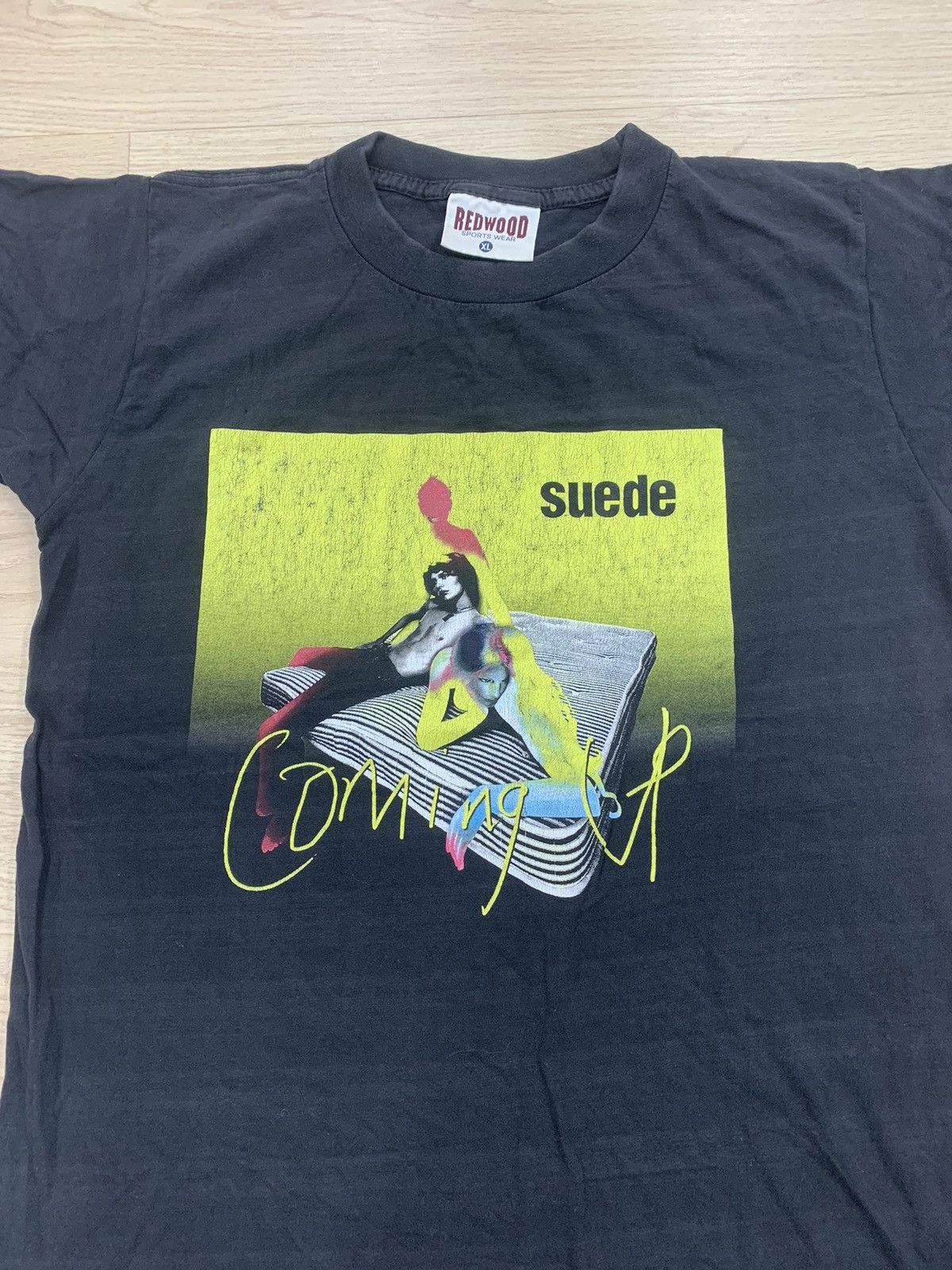Band Tees Vtg SUEDE BAND TOUR SHIRT COMING UP BRIT OASIS BLUR DEFTONES Size US L / EU 52-54 / 3 - 5 Thumbnail