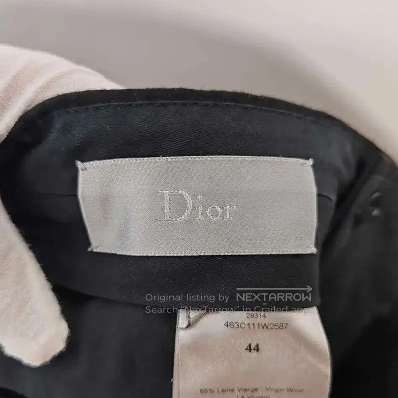 Dior Dior Black Wool Women's Shorts with Color Blocks . Size 27" / US 4 / IT 40 - 3 Thumbnail