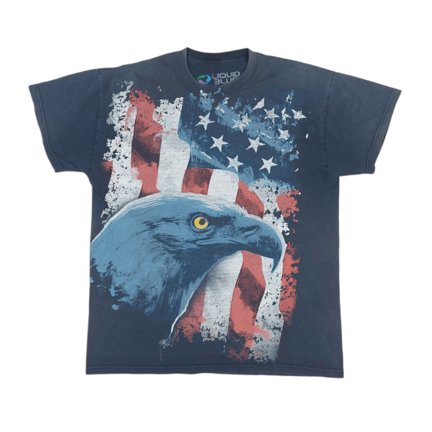 Liquid Blue Liquid Blue 2013 Eagle American Icon Graphic TEE Size US M / EU 48-50 / 2 - 1 Thumbnail