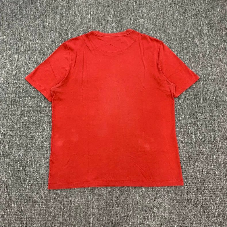 Louis Vuitton LV Red Pocket Logo Short Sleeve T-shirt-2505 Size US XXL / EU 58 / 5 - 2 Thumbnail