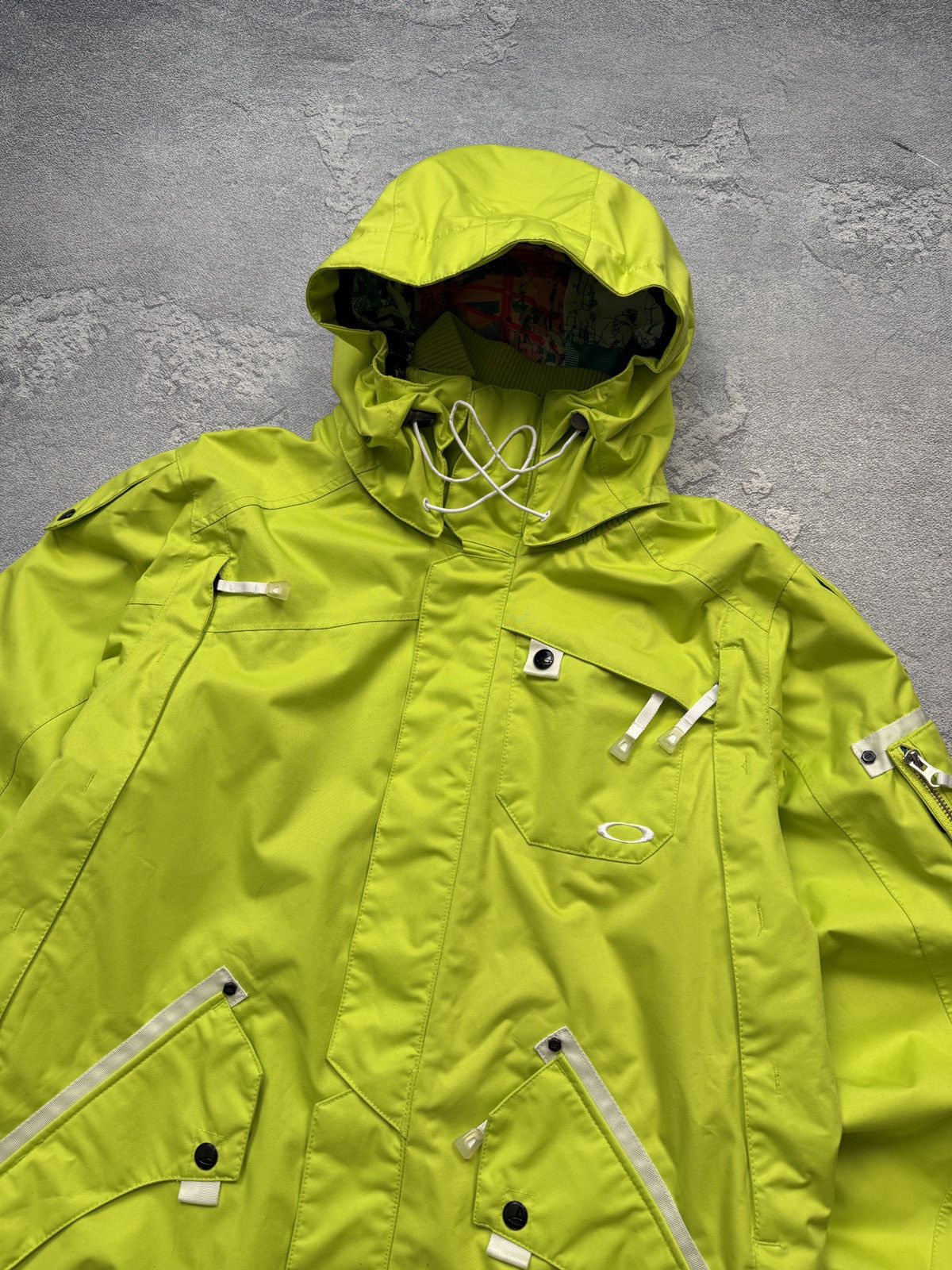 Oakley Vintage Oakley Jacket Hooded GorpCore Multi Pocket 00’s Ski Size US M / EU 48-50 / 2 - 2 Thumbnail