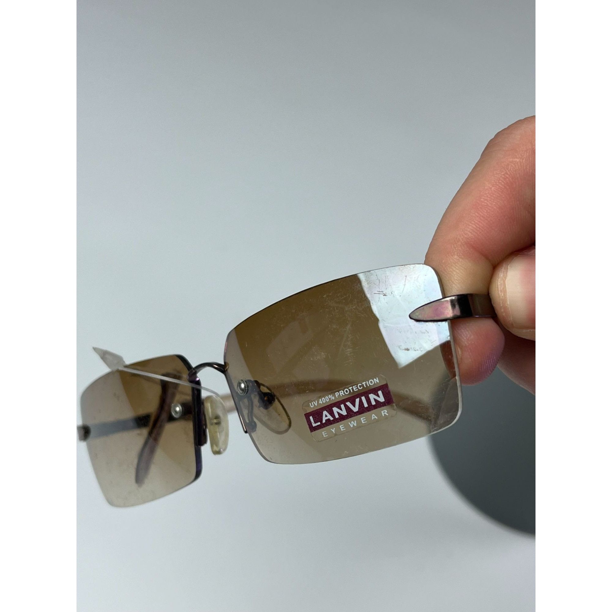 Lanvin × Vintage Lanvin Vintage Rimless Sunglasses Size ONE SIZE - 2 Thumbnail