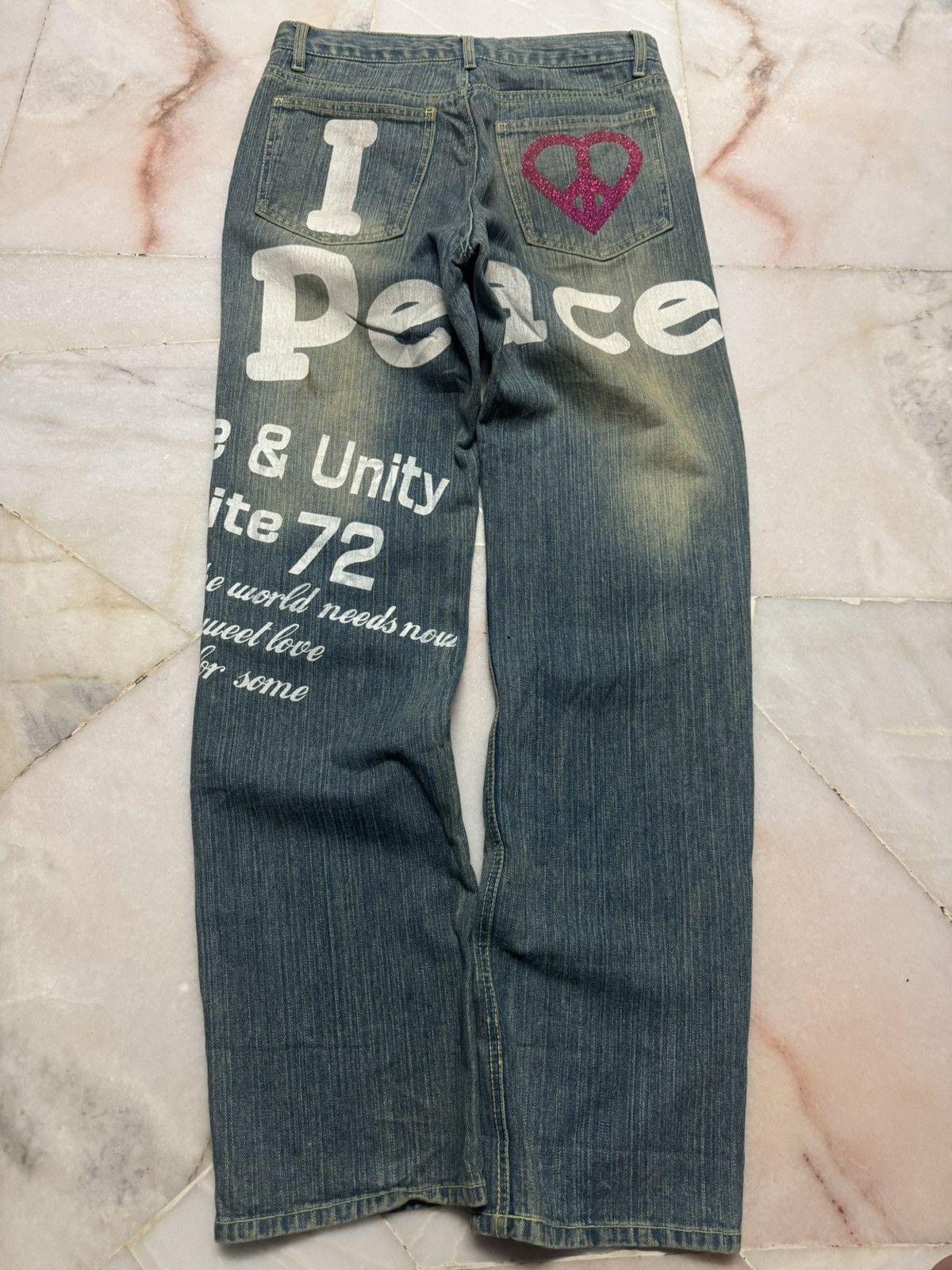 Japanese Brand 90's Jude Bloom Denim Design by Japan Mudwash Distressed Size US 30 / EU 46 - 11 Thumbnail