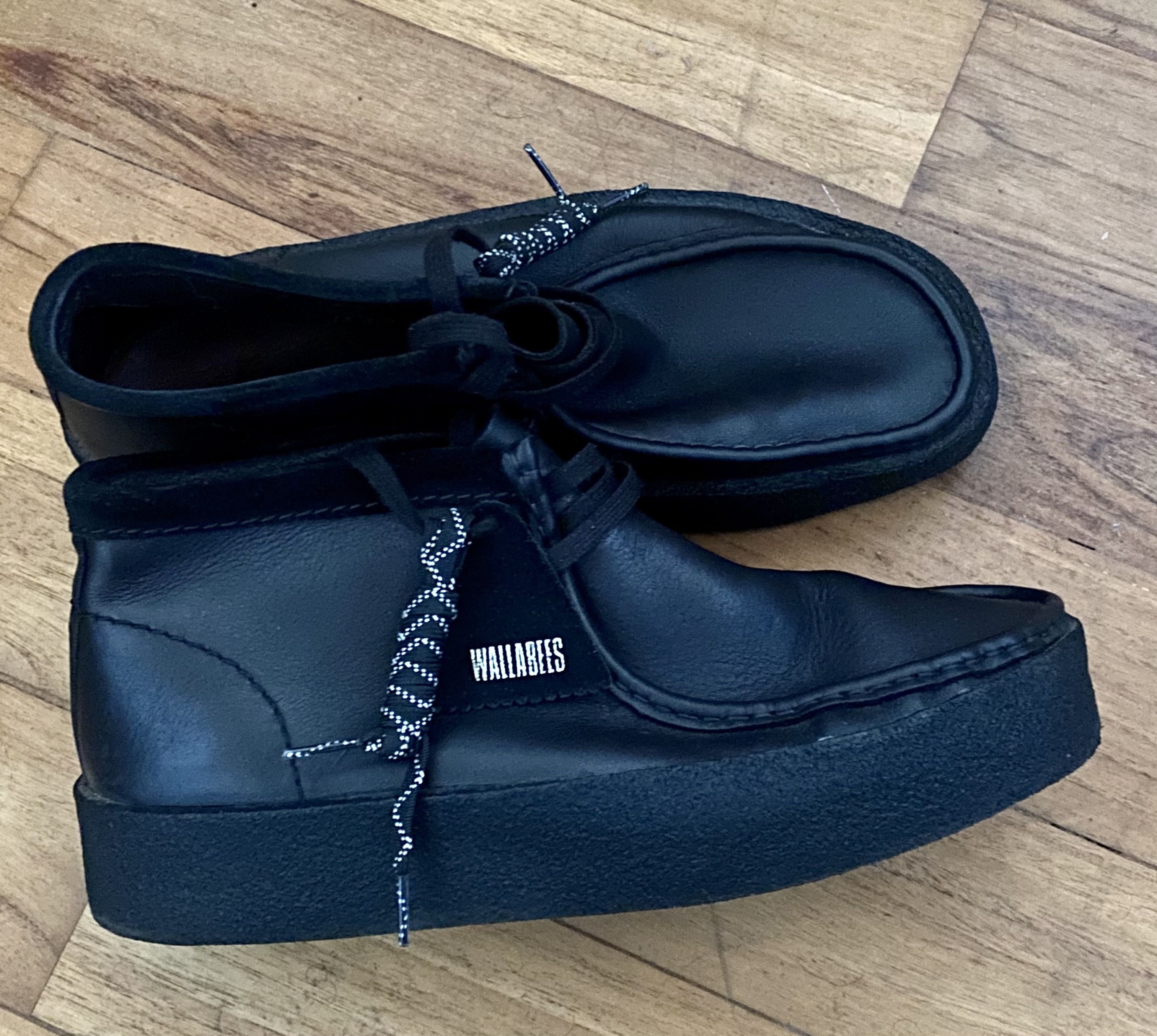 Clarks × Supreme Clarks Wallabee Supreme Western Cut Out Black