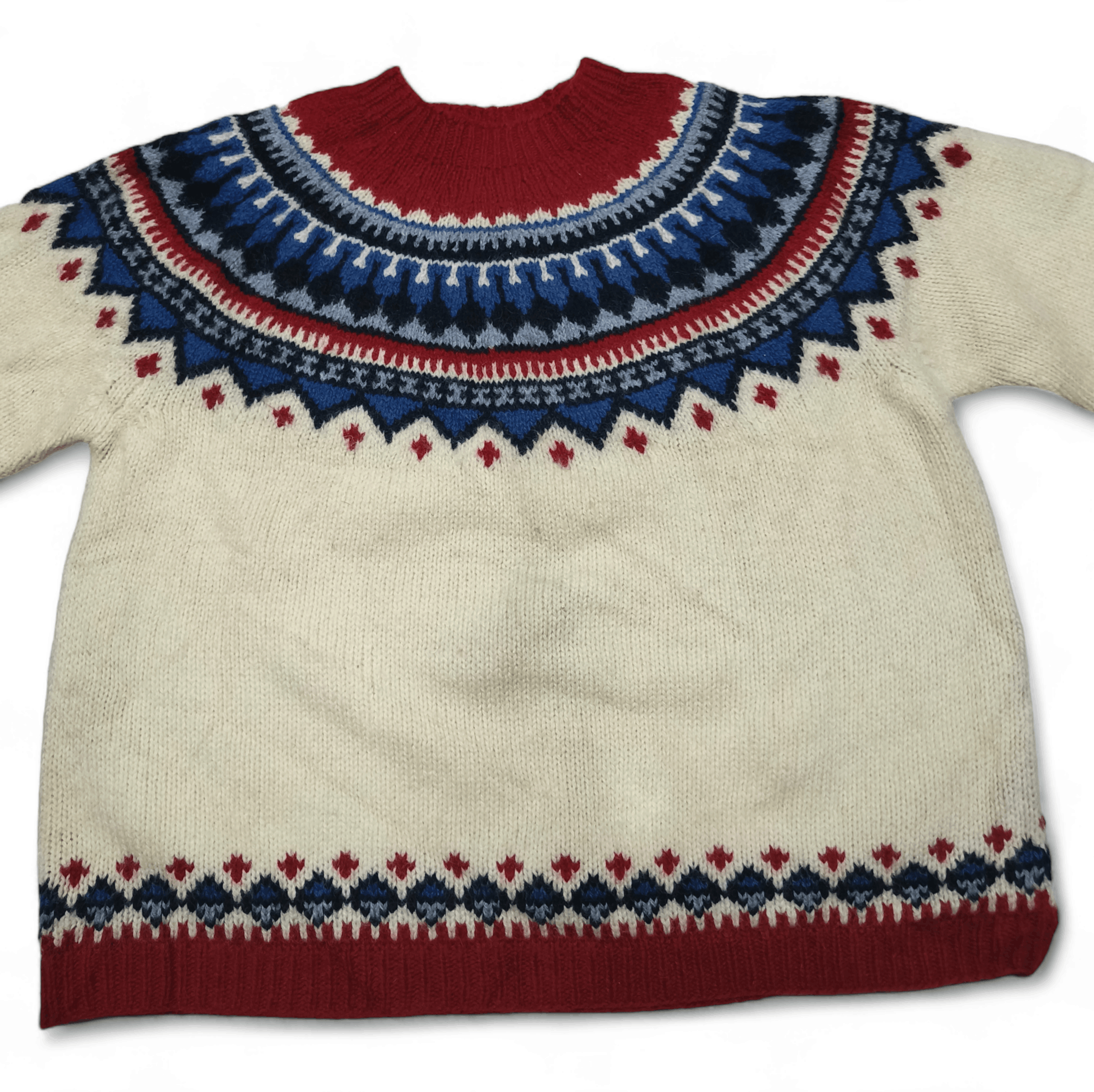 Eddie Bauer Vintage EDDIE BAUER Ethnic Aztec Motifs Knit Thick Sweater Size US L / EU 52-54 / 3 - 5 Thumbnail