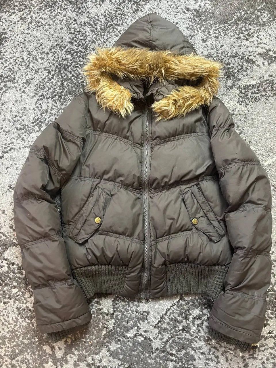 Japanese Brand × Vintage Vintage Y2K MkBomber Motorcycle Fur Collar Avantgarde Jacke Size US S / EU 44-46 / 1 - 1 Thumbnail