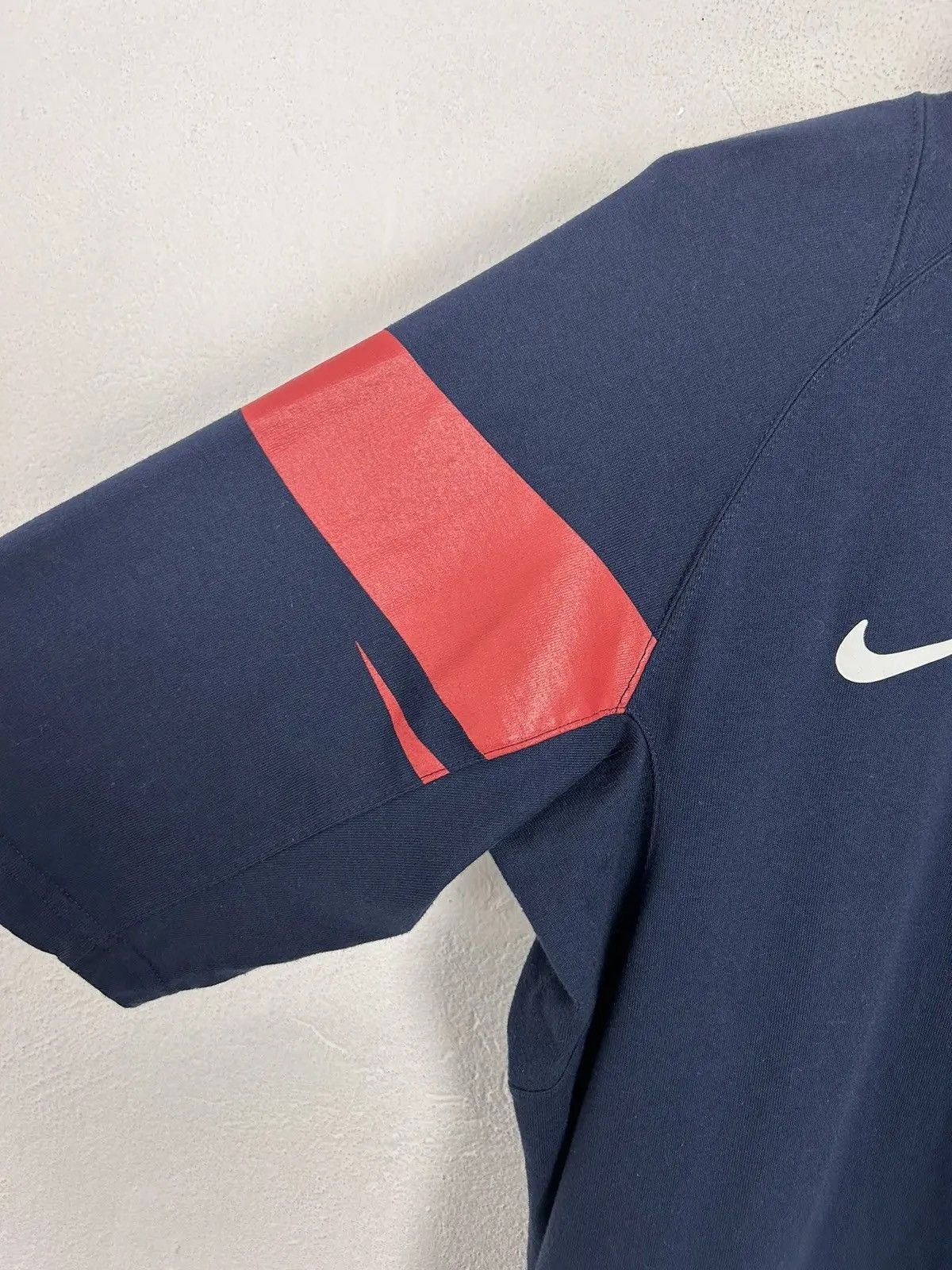 Nike 00s Vintage Nike England Rugby Cotton Polo Shirt In Blue Size US L / EU 52-54 / 3 - 5 Thumbnail