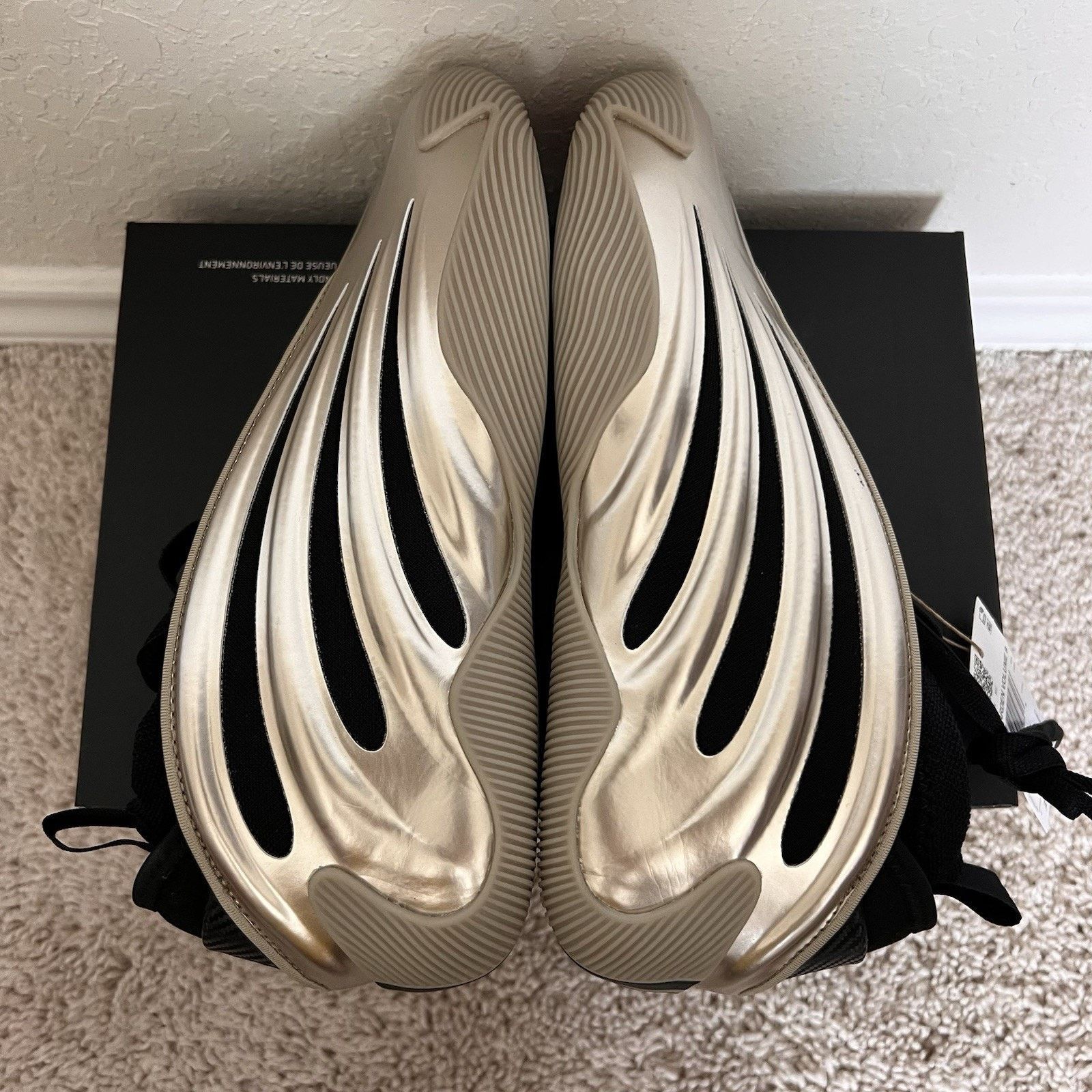 Adidas Adidas Harden Volume 9 Cyber Metallic Black Size 8 NWT Size US 8 / EU 41 - 7 Thumbnail
