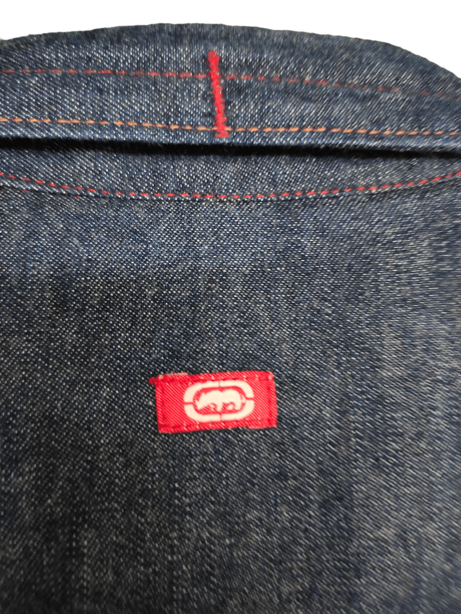 Ecko Unltd. Vintage Y2k Ecko complex Double Pocket Baggy Denim Shirt Size US L / EU 52-54 / 3 - 11 Thumbnail