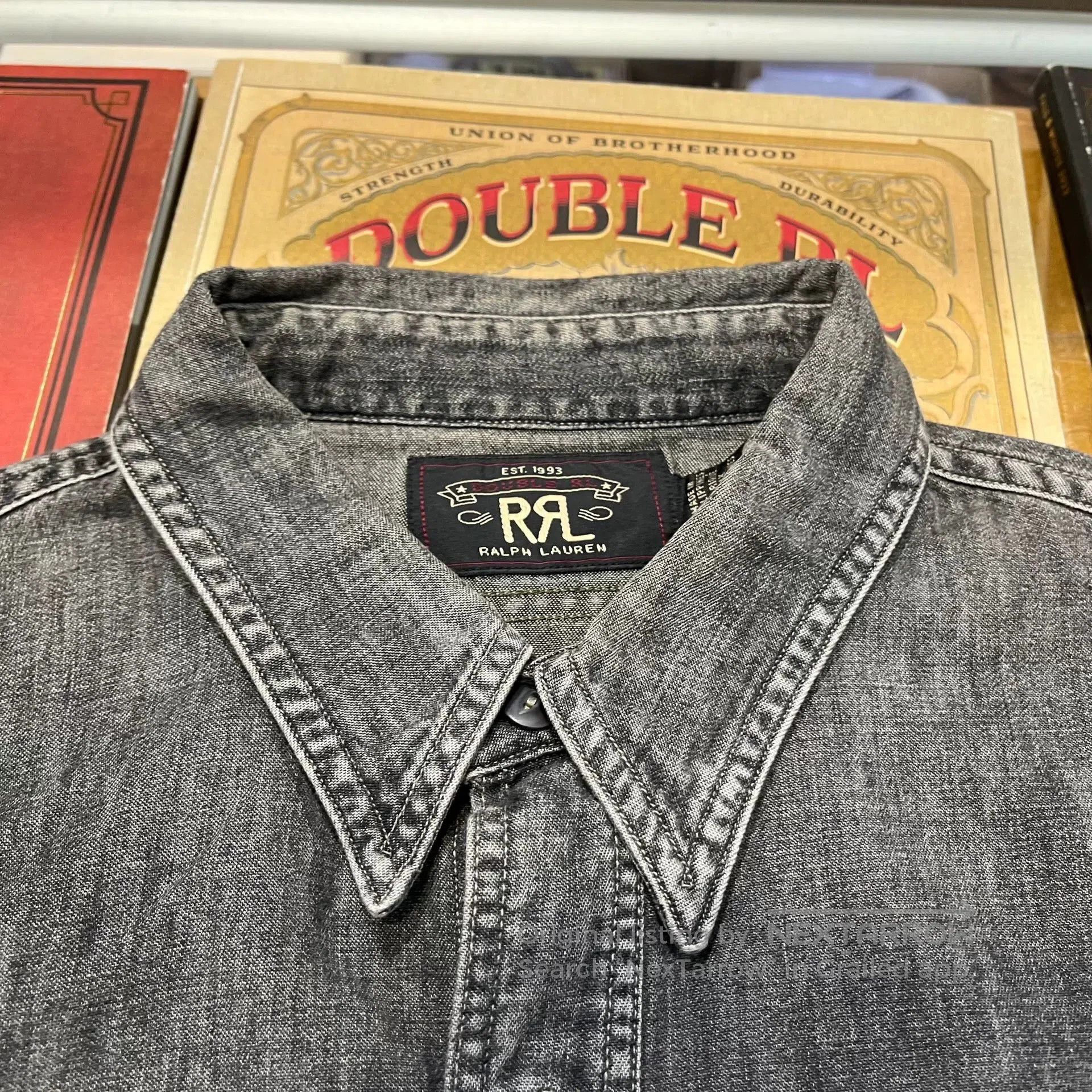 RRL Ralph Lauren double rl ralph lauren long sleeve shirt. Size US S / EU 44-46 / 1 - 4 Thumbnail