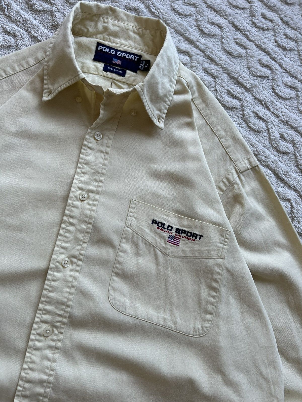 Polo Ralph Lauren Shirt Polo Ralph Lauren sport vintage rare Size US M / EU 48-50 / 2 - 5 Thumbnail