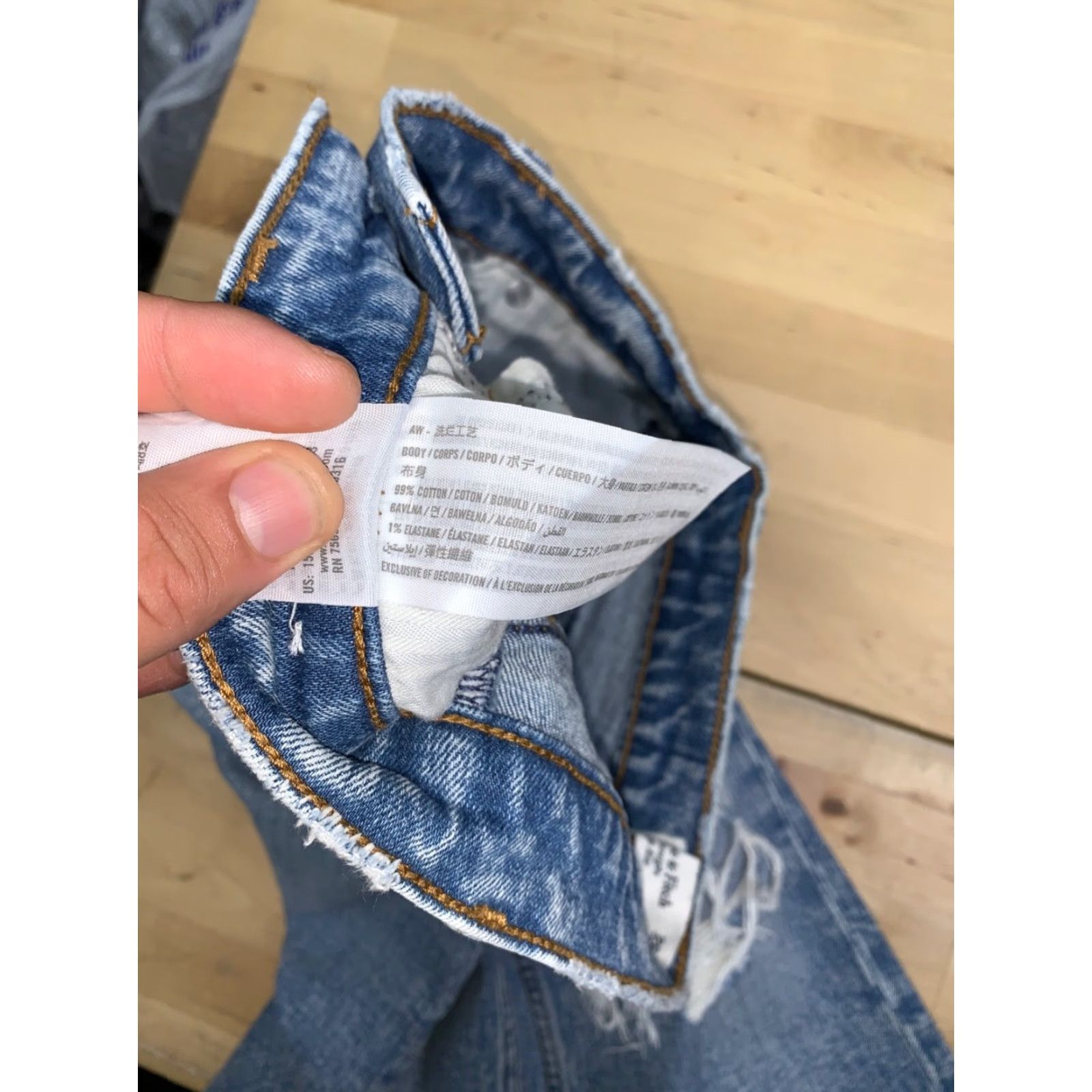 Abercrombie & Fitch Abercrombie & Fitch Jeans Ankle 26 Blue 5-Pocket Regular High Rise Love Bohemian Women Size 26" / US 2 / IT 38 - 4 Thumbnail