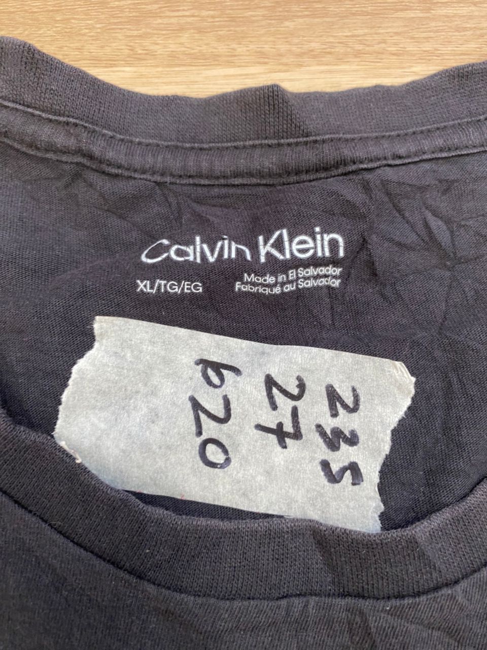 Calvin Klein vintage calvin klein box logo size xl Size US XL / EU 56 / 4 - 4 Thumbnail