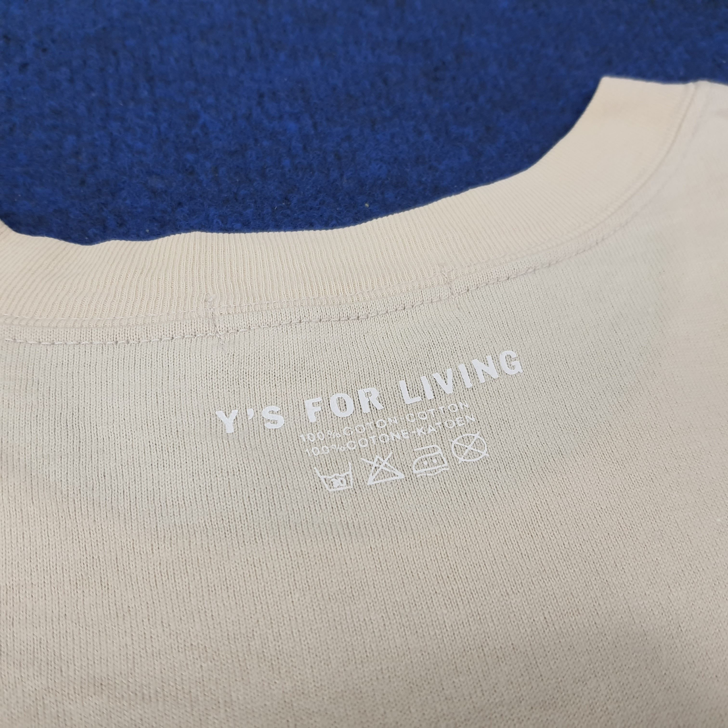 Yohji Yamamoto Vintage Y's for living by Yohji Yamamoto Tshirt C239N27 Size US L / EU 52-54 / 3 - 3 Thumbnail