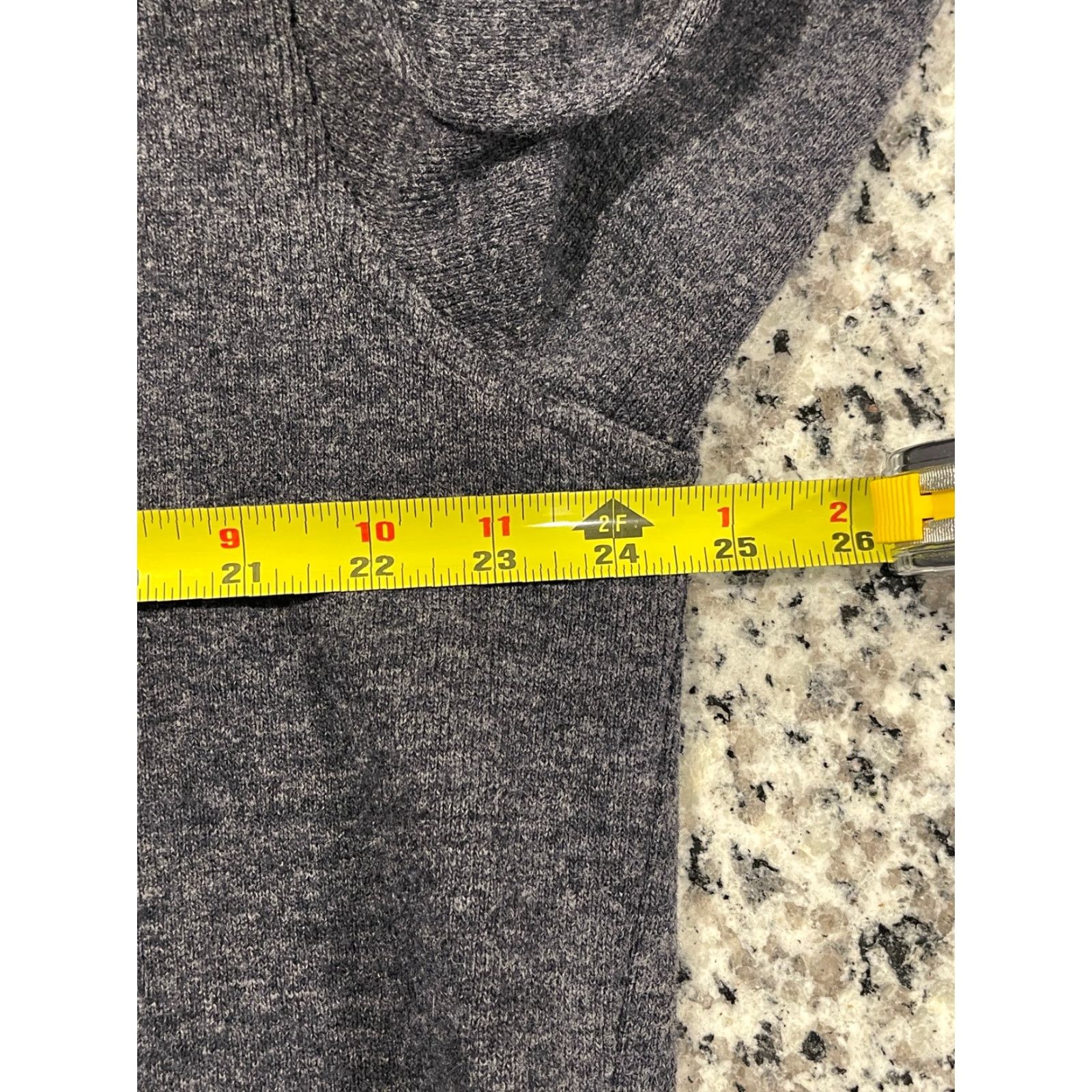 Vintage DUNNING Men's Golf Wool Blend 1/4 Zip Pullover Sweater Dark Gray XL Mens Size US XL / EU 56 / 4 - 6 Thumbnail