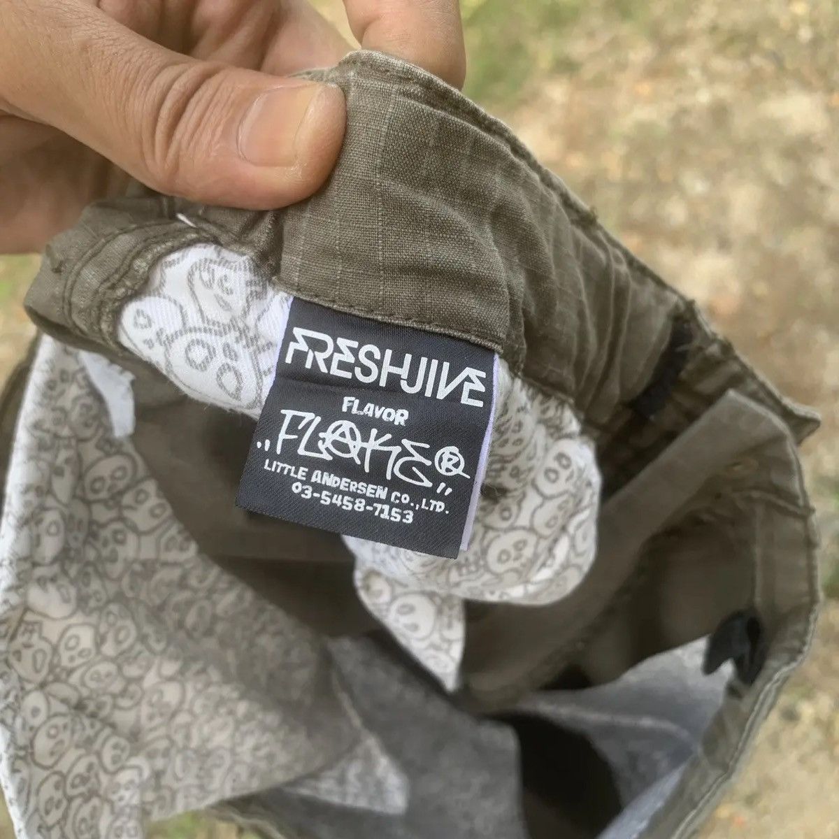 Freshjive GRAILS‼️FRESHJIVE FLARE BOOTCUT JAPANESE RIPSTOP CARGO PANTS Size US 29 - 18 Thumbnail