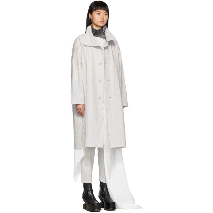 Issey Miyake Issey Miyake 1 Size Gray Blink Coat Bao Style Japan XS-S Size S / US 4 / IT 40 - 10 Thumbnail